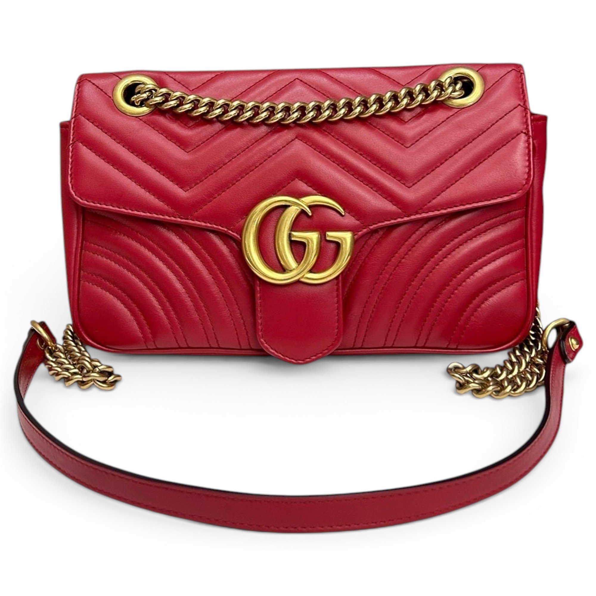 GG Marmont leather handbag