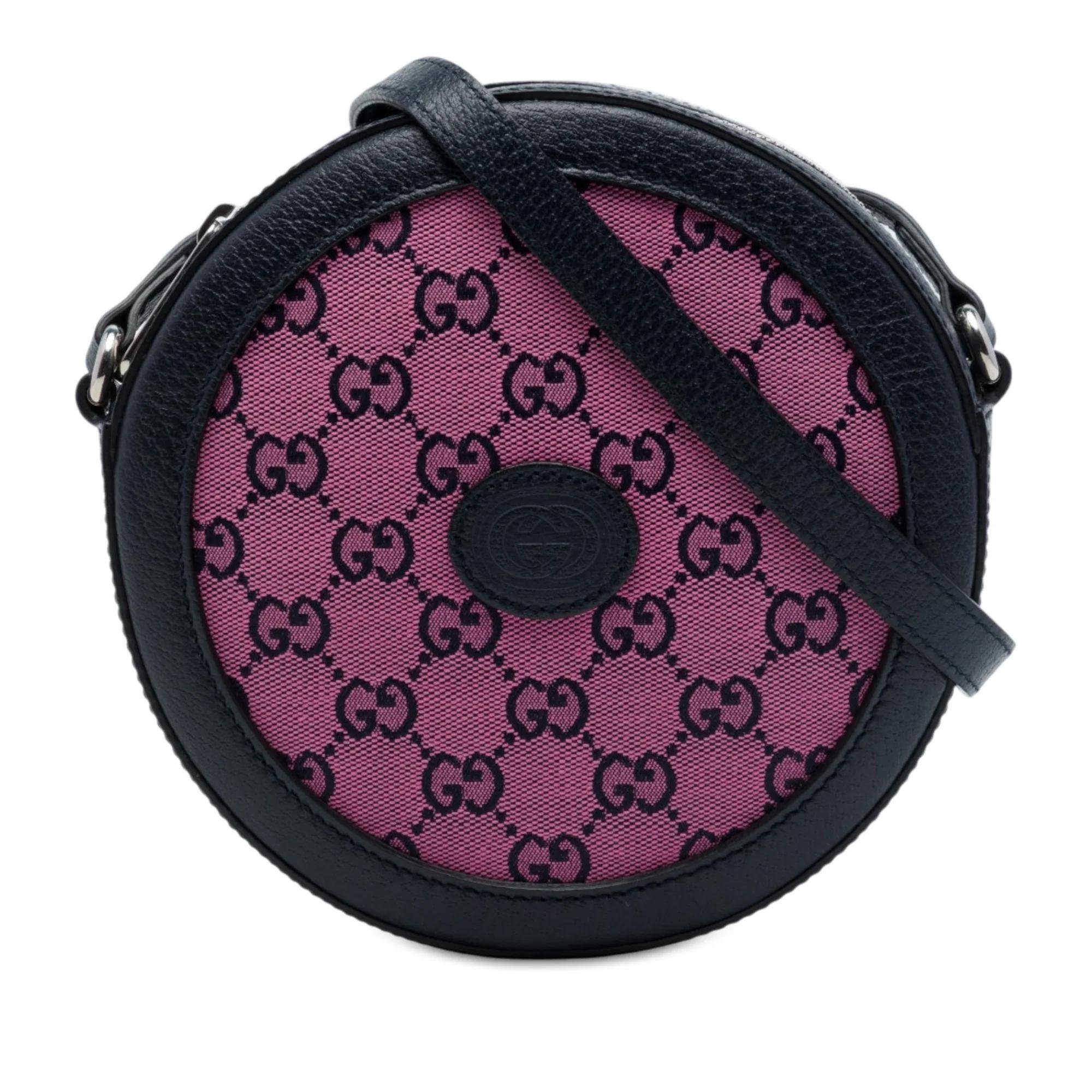 Gucci B leather crossbody bag
