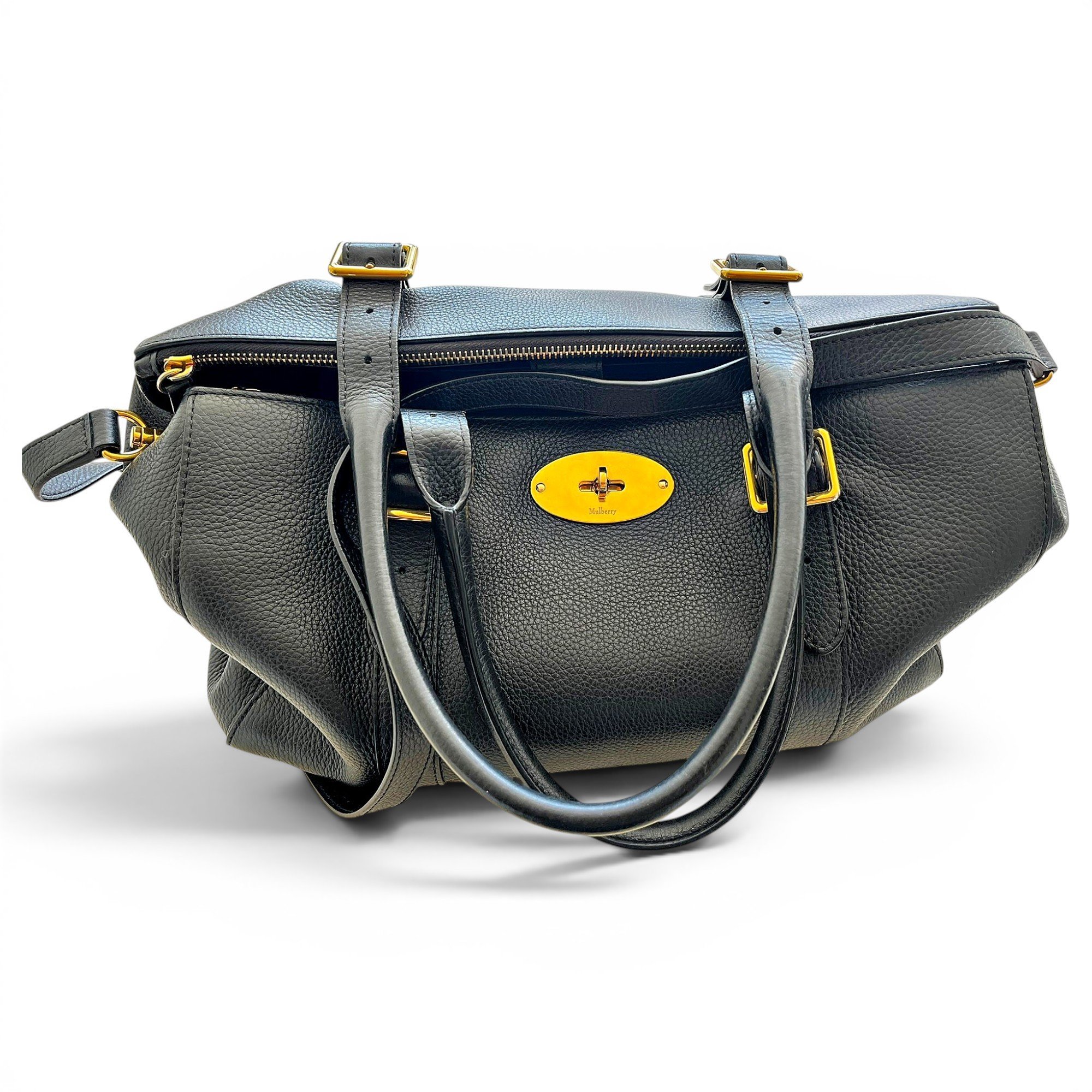 Leather handbag