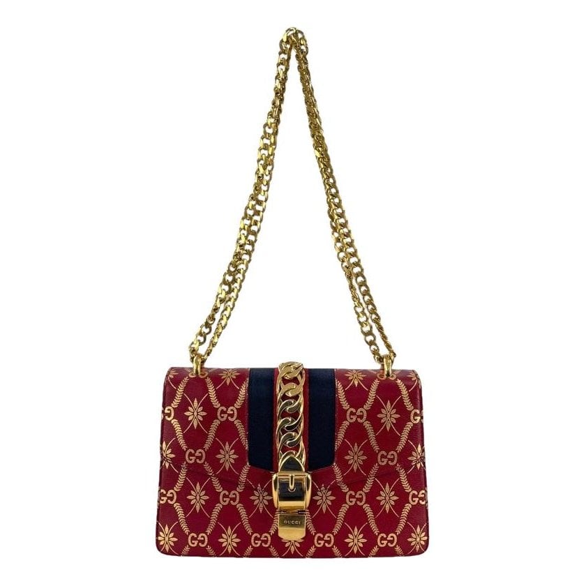 Leather handbag