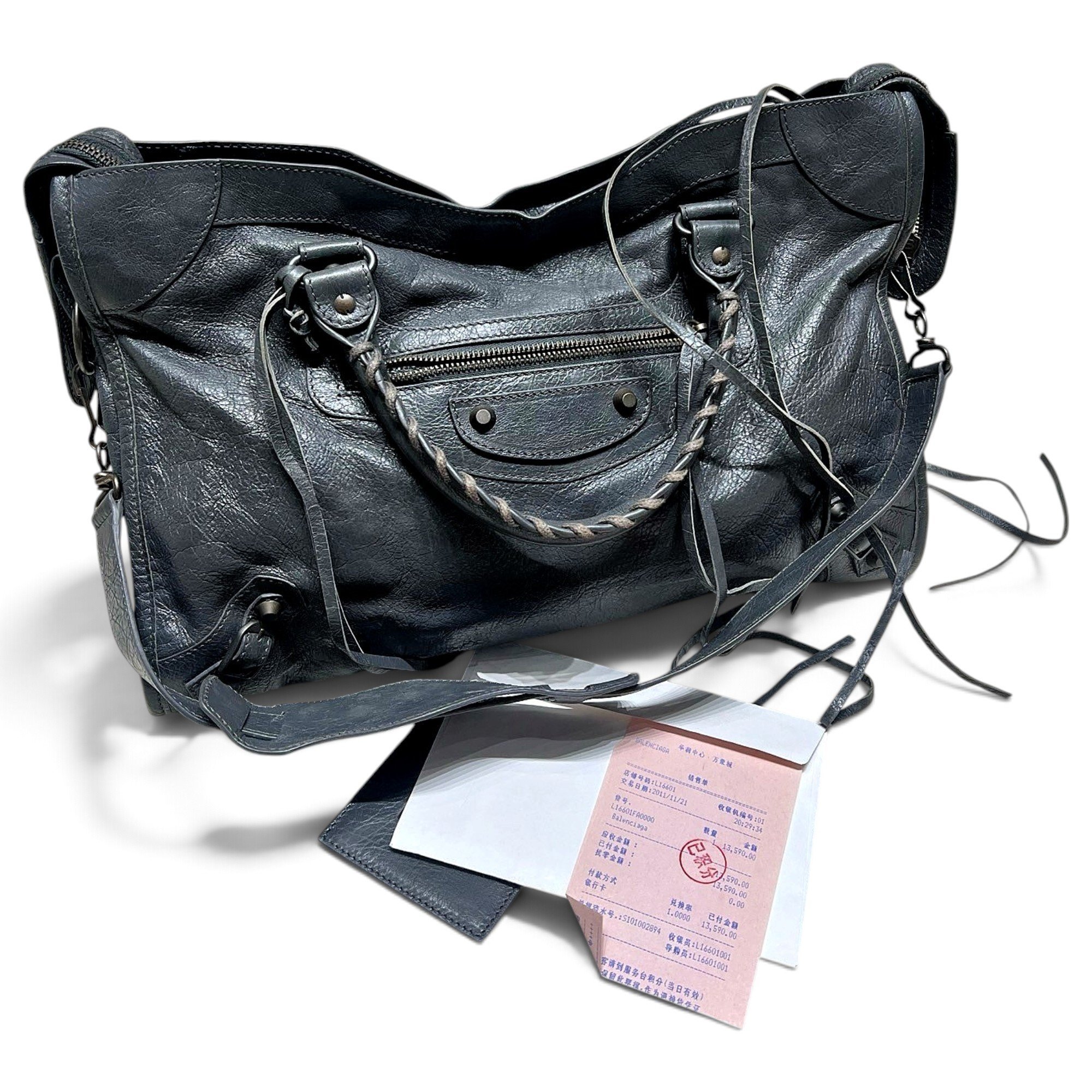 Neo Cagole City leather handbag