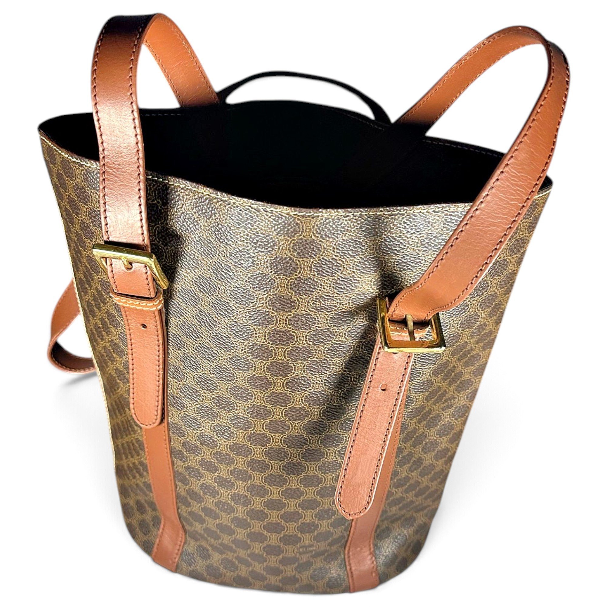 SAC SEAU leather handbag