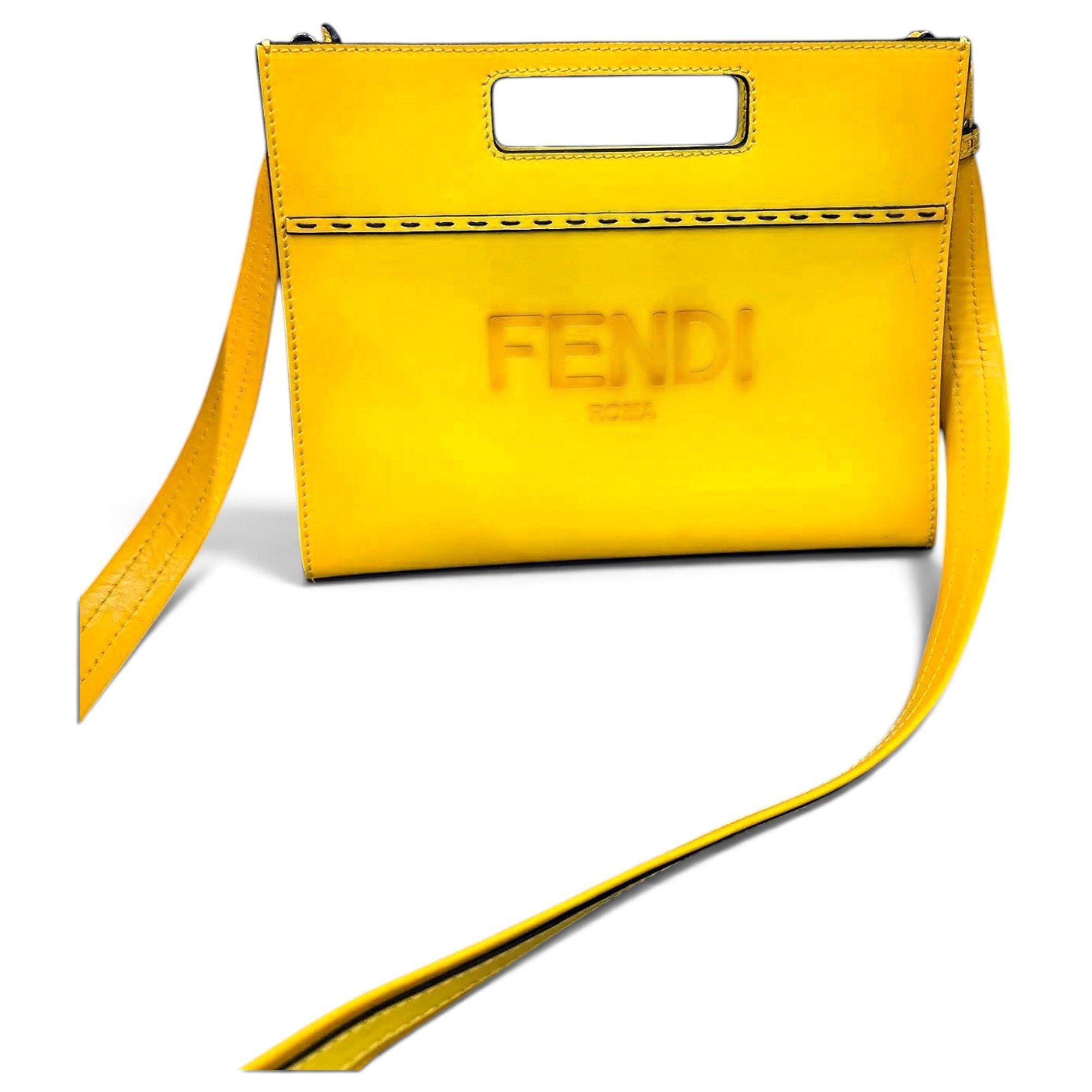 Leather crossbody bag