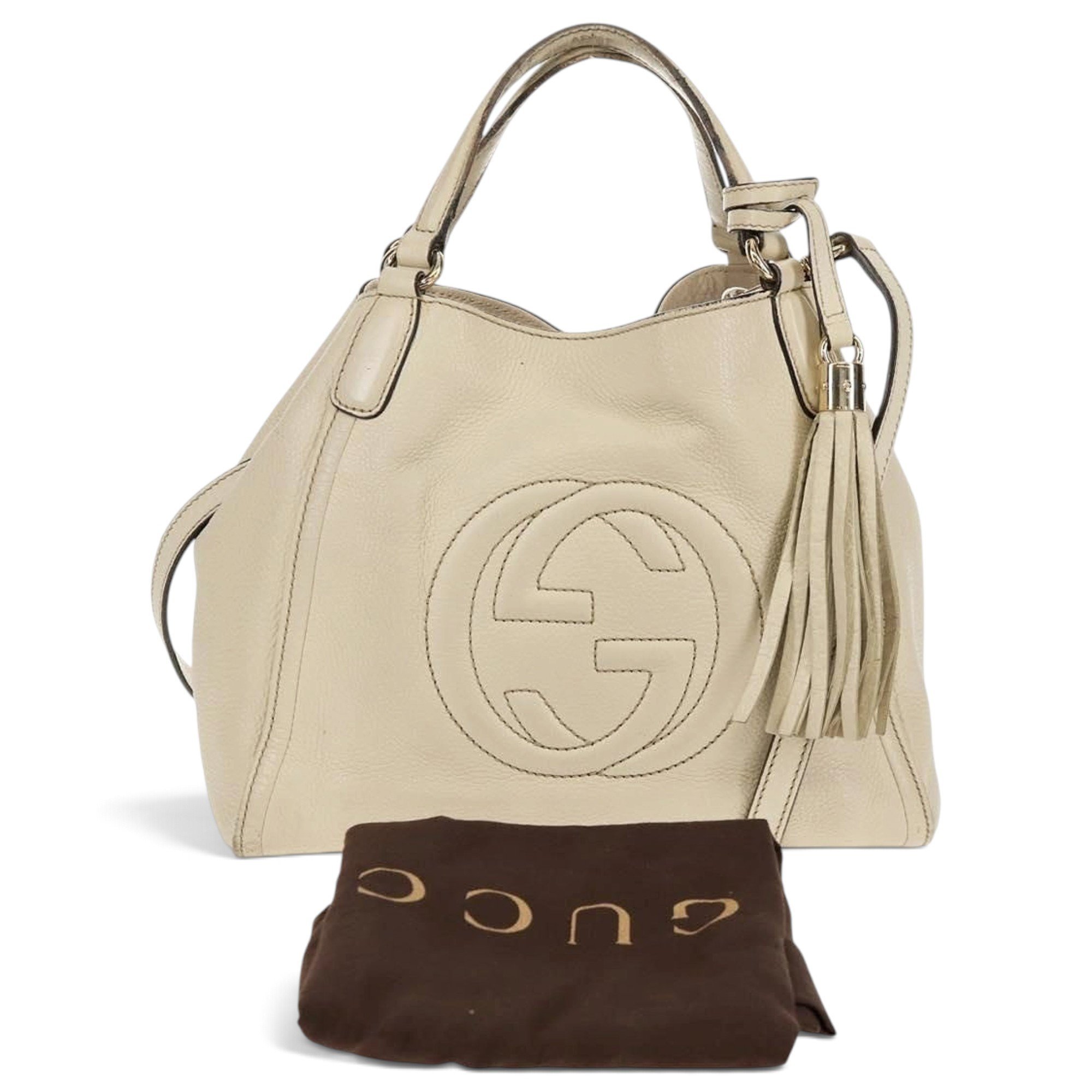Soho pony-style calfskin handbag