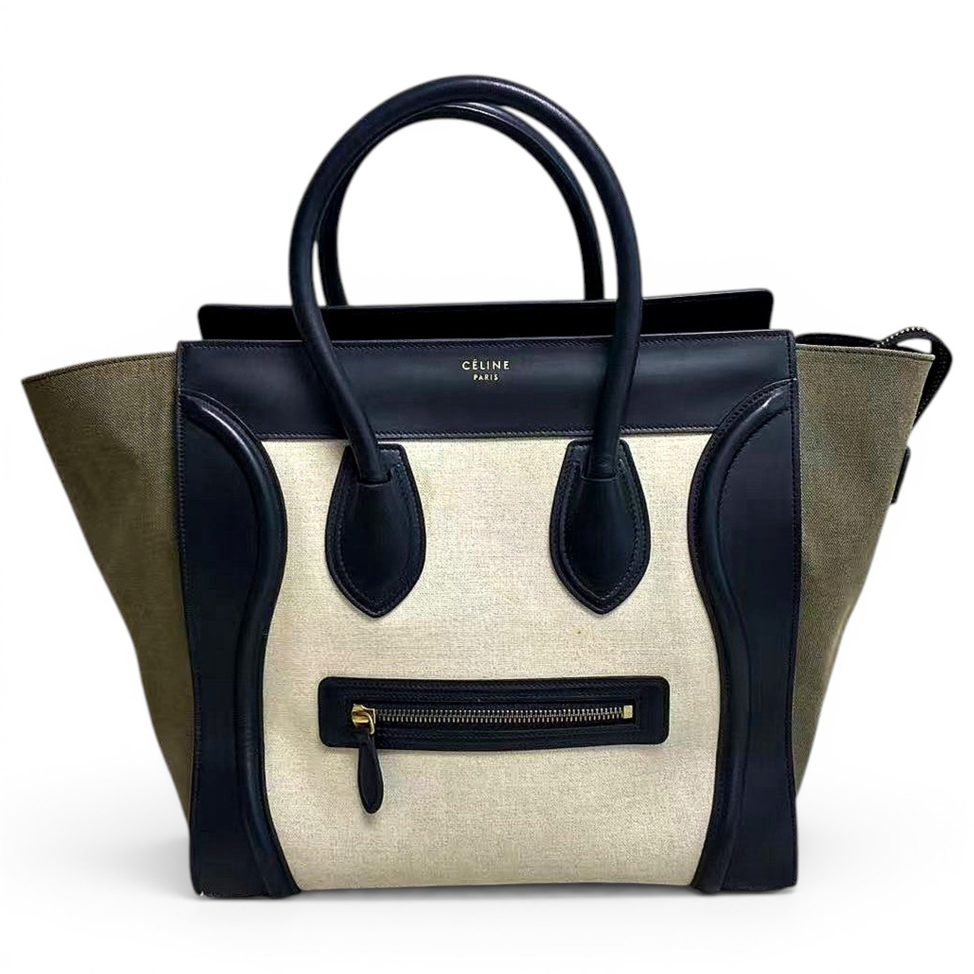 Luggage leather handbag