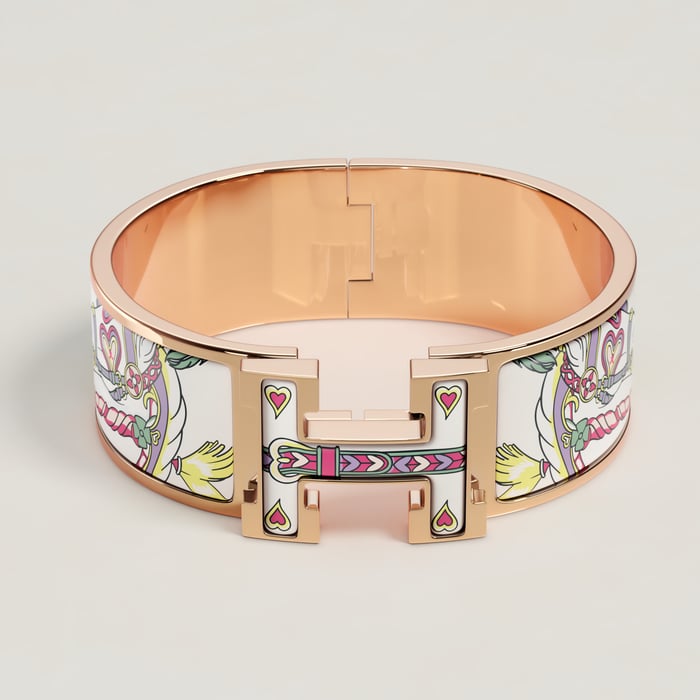 Jasmin Clic Clac H Harnais De Coeur Bracelet