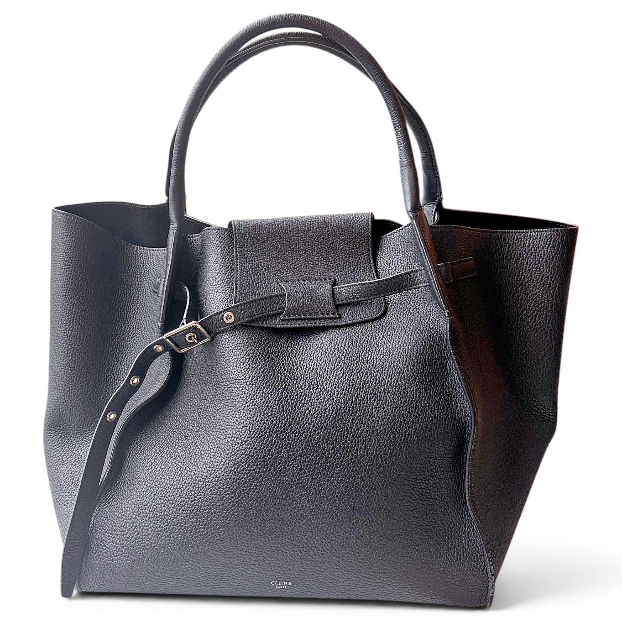 Big Bag leather handbag