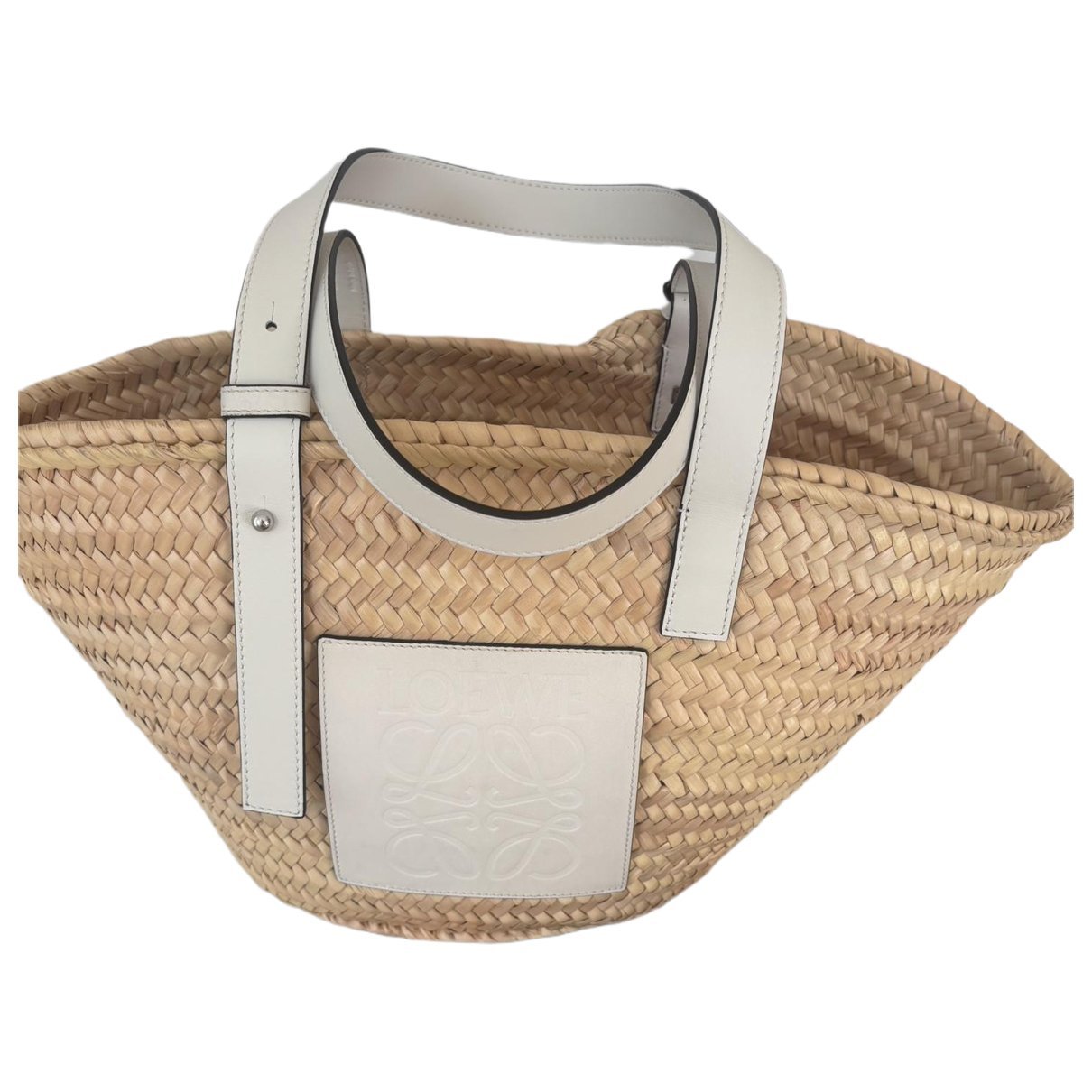 Basket Bag leather tote