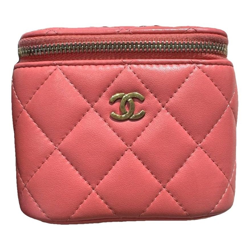 Trendy CC Vanity leather handbag