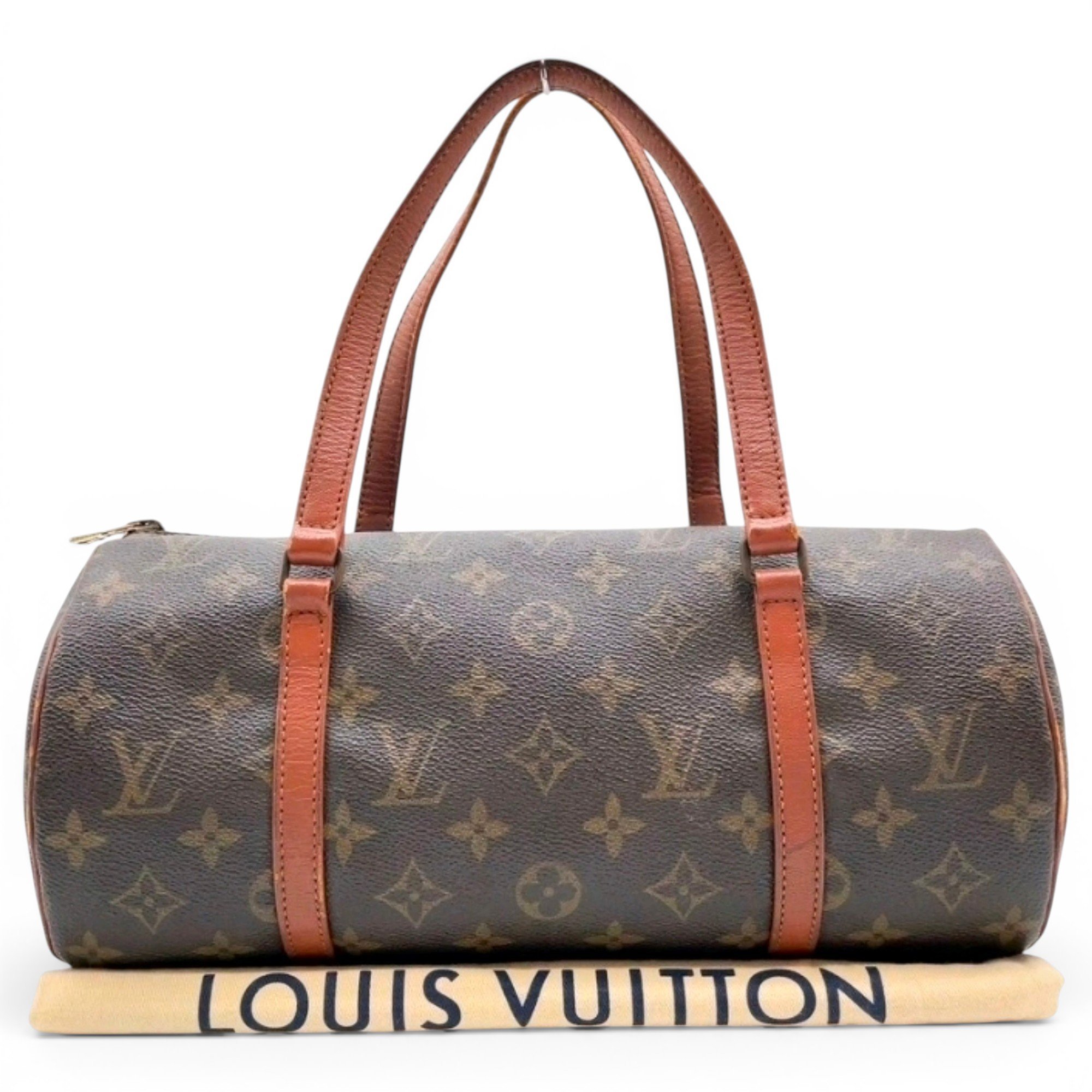 Papillon leather handbag
