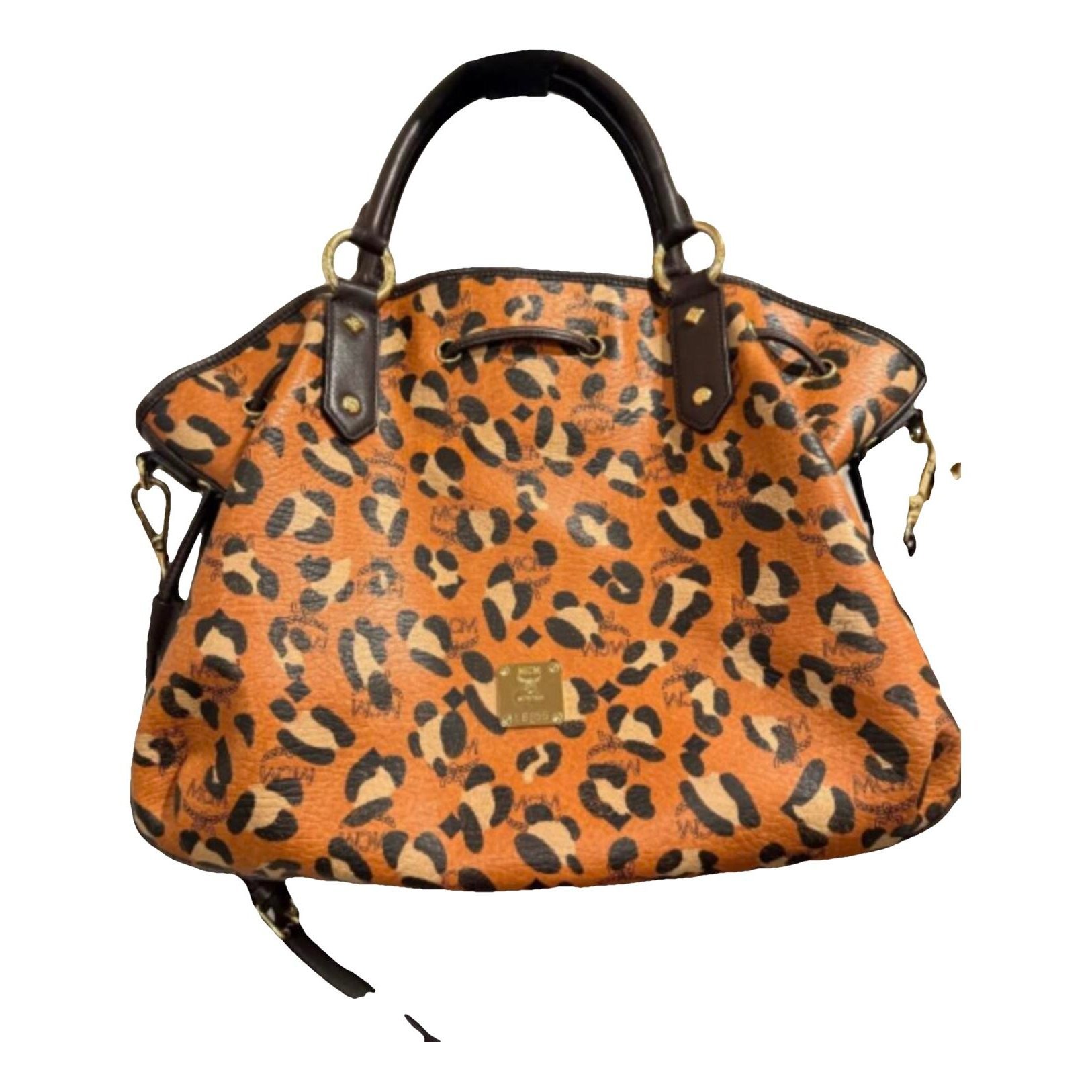 MCM Leather tote