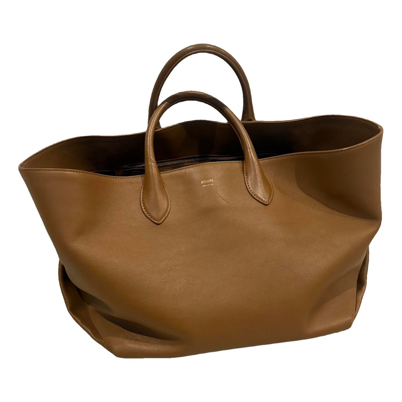 Khaite Amelia leather handbag