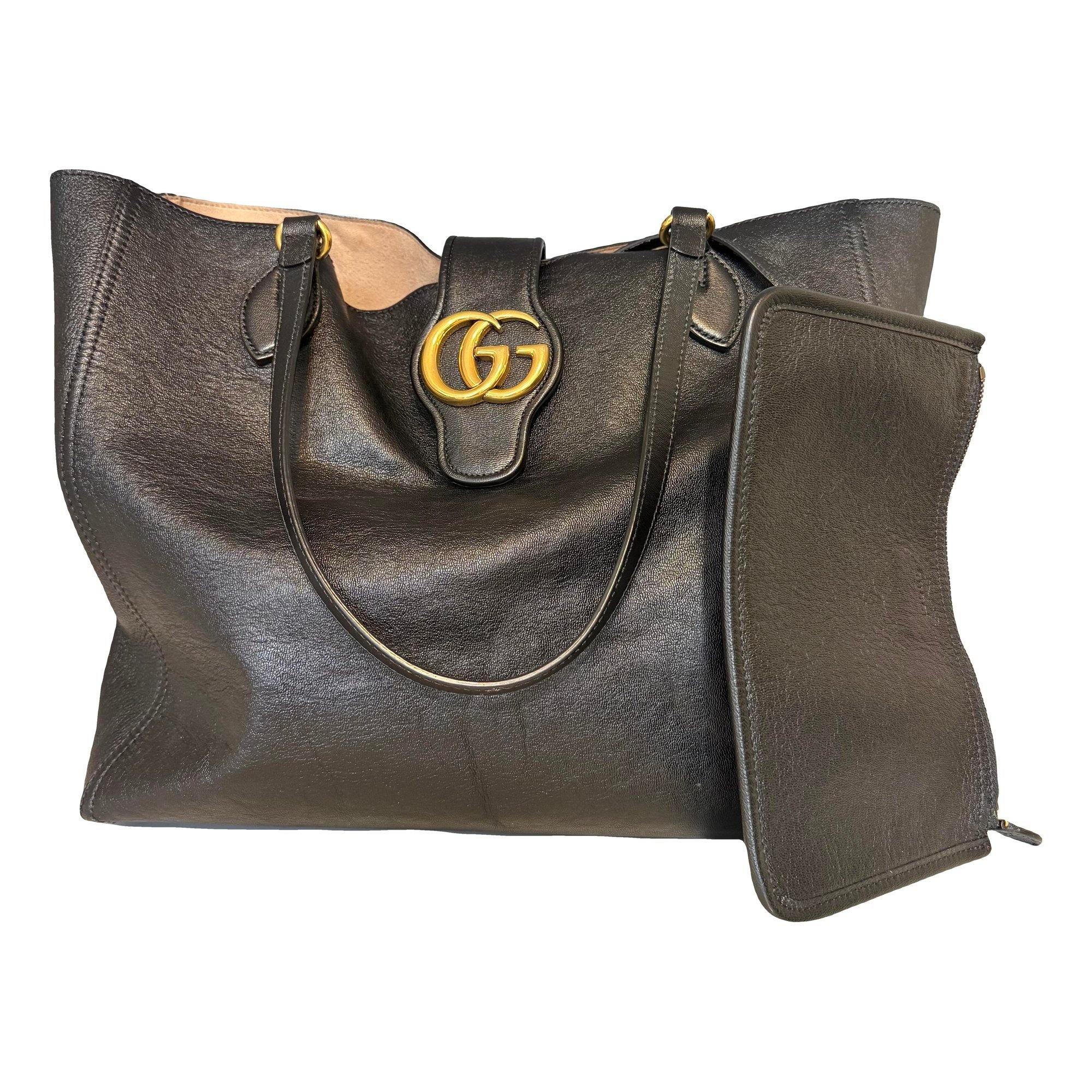 Leather handbag