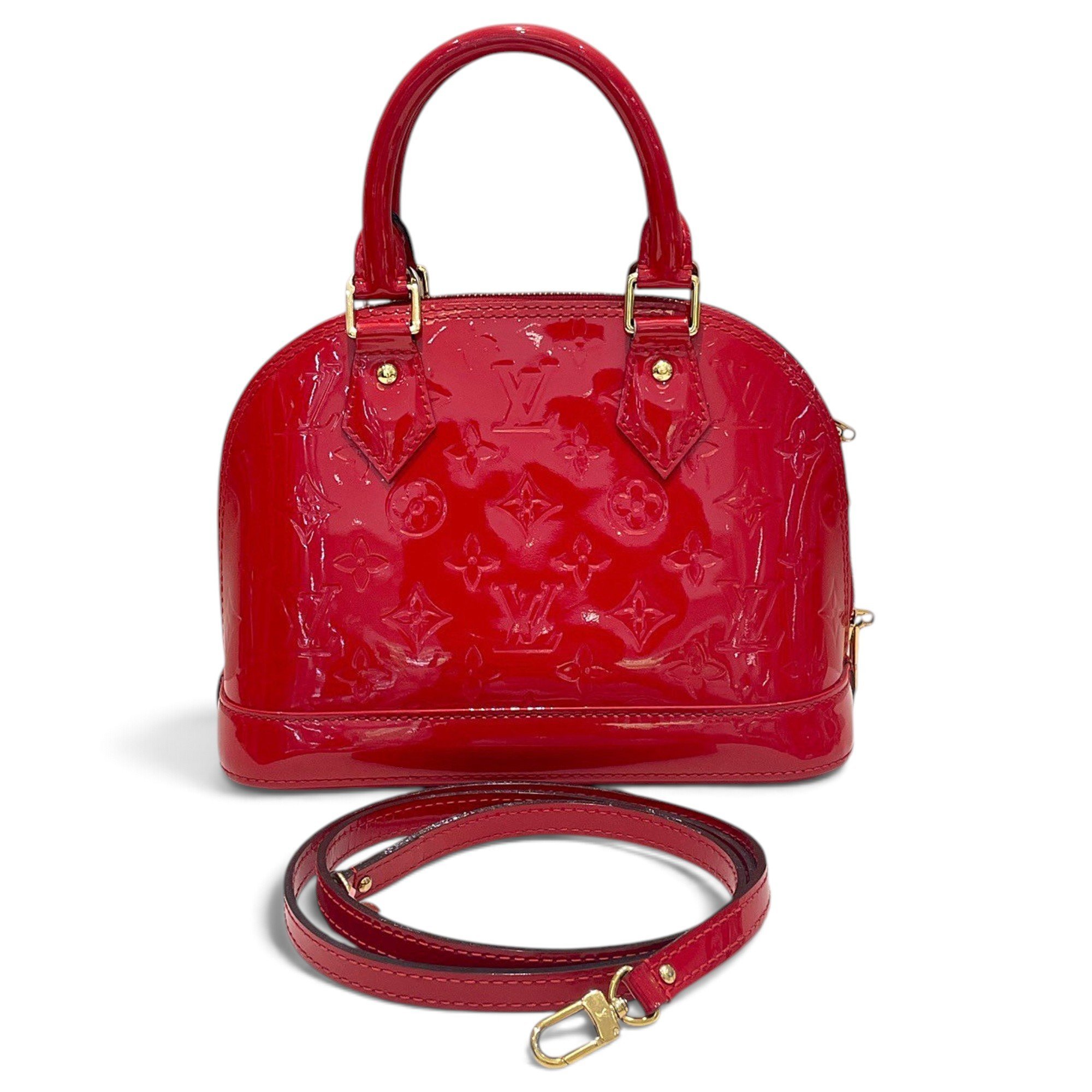 Alma patent leather handbag