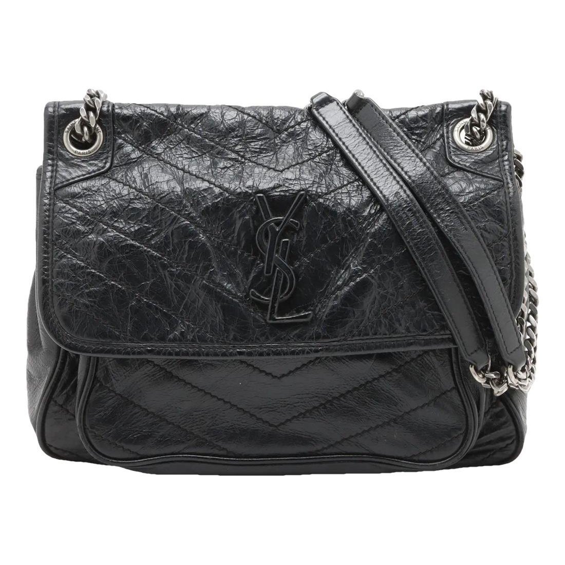 Niki leather crossbody bag