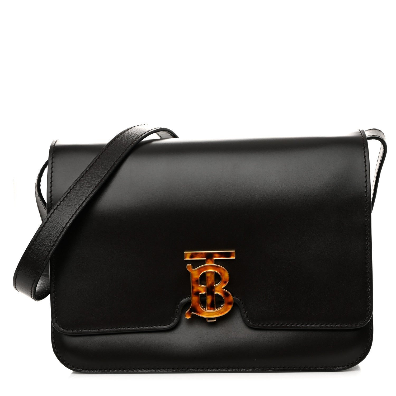 Burberry Burberry Calfskin Medium TB Bag Coffee