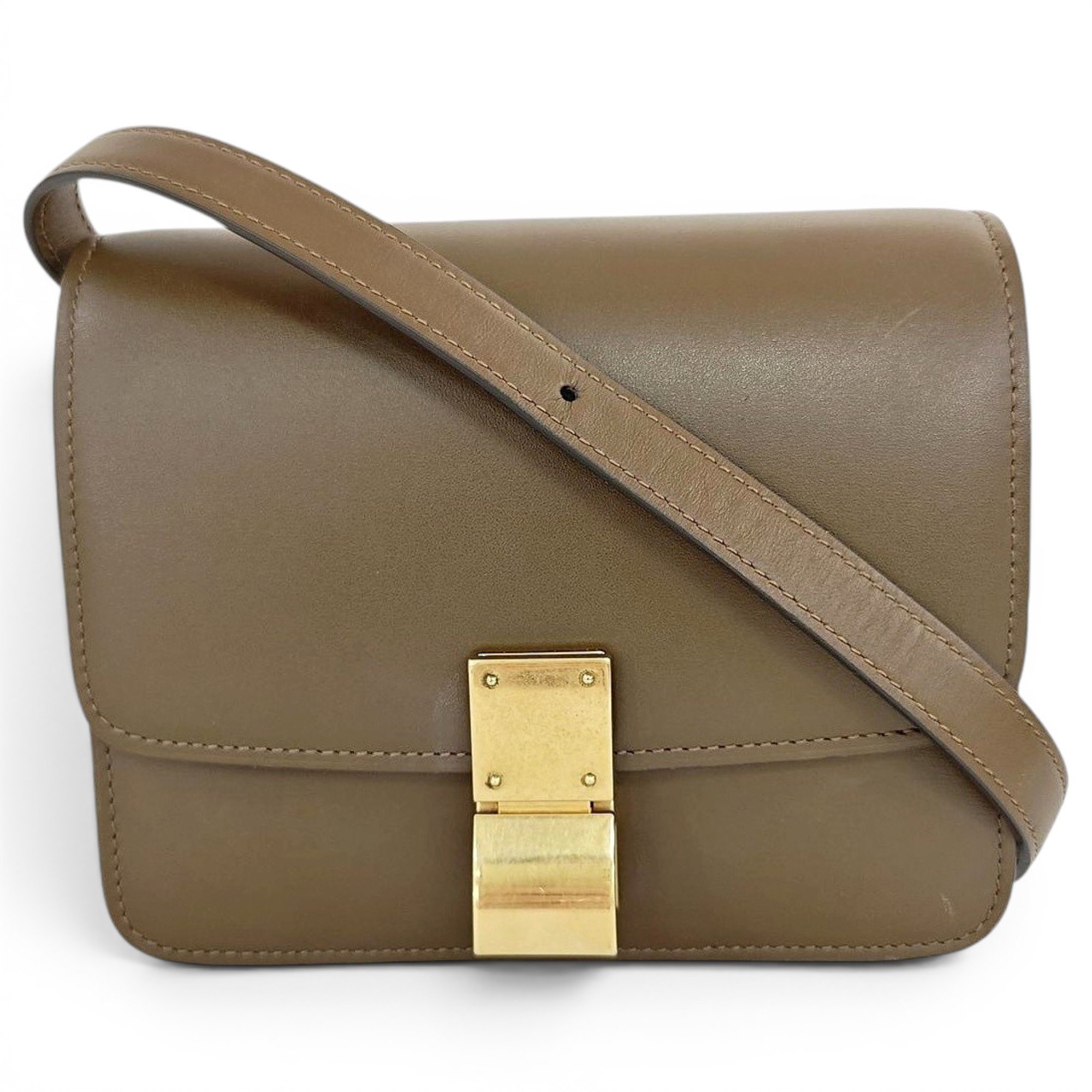 Leather handbag