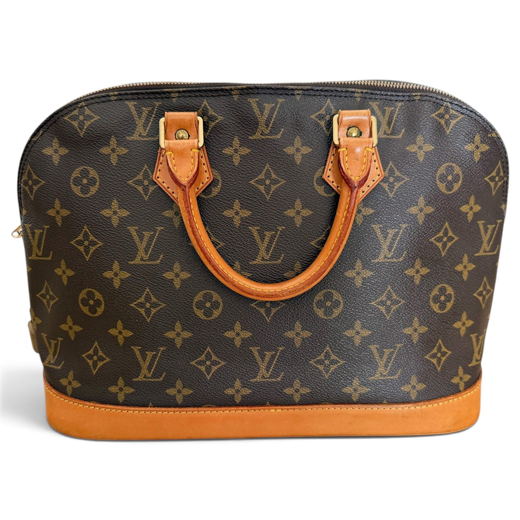 Alma leather handbag