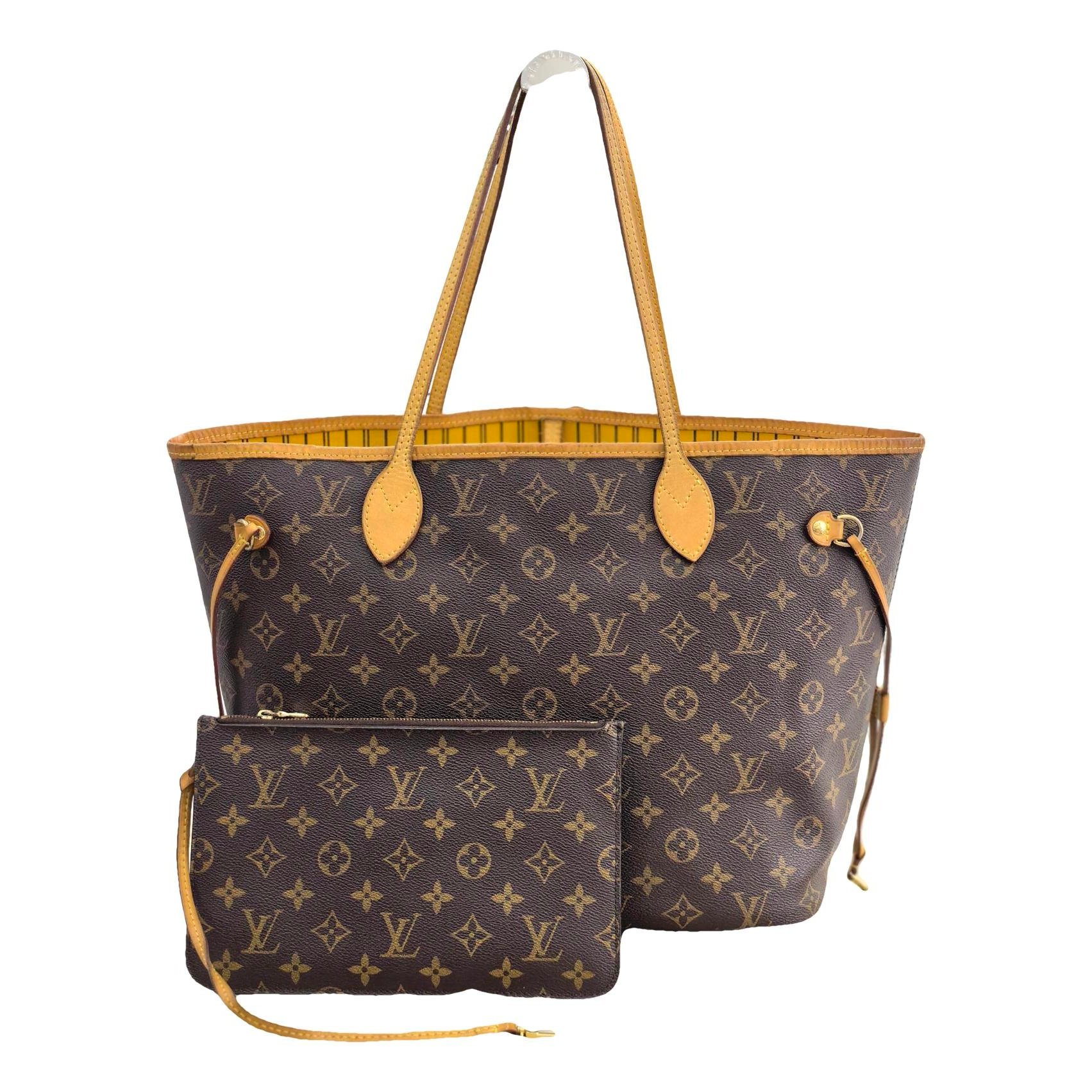 Neverfull leather handbag