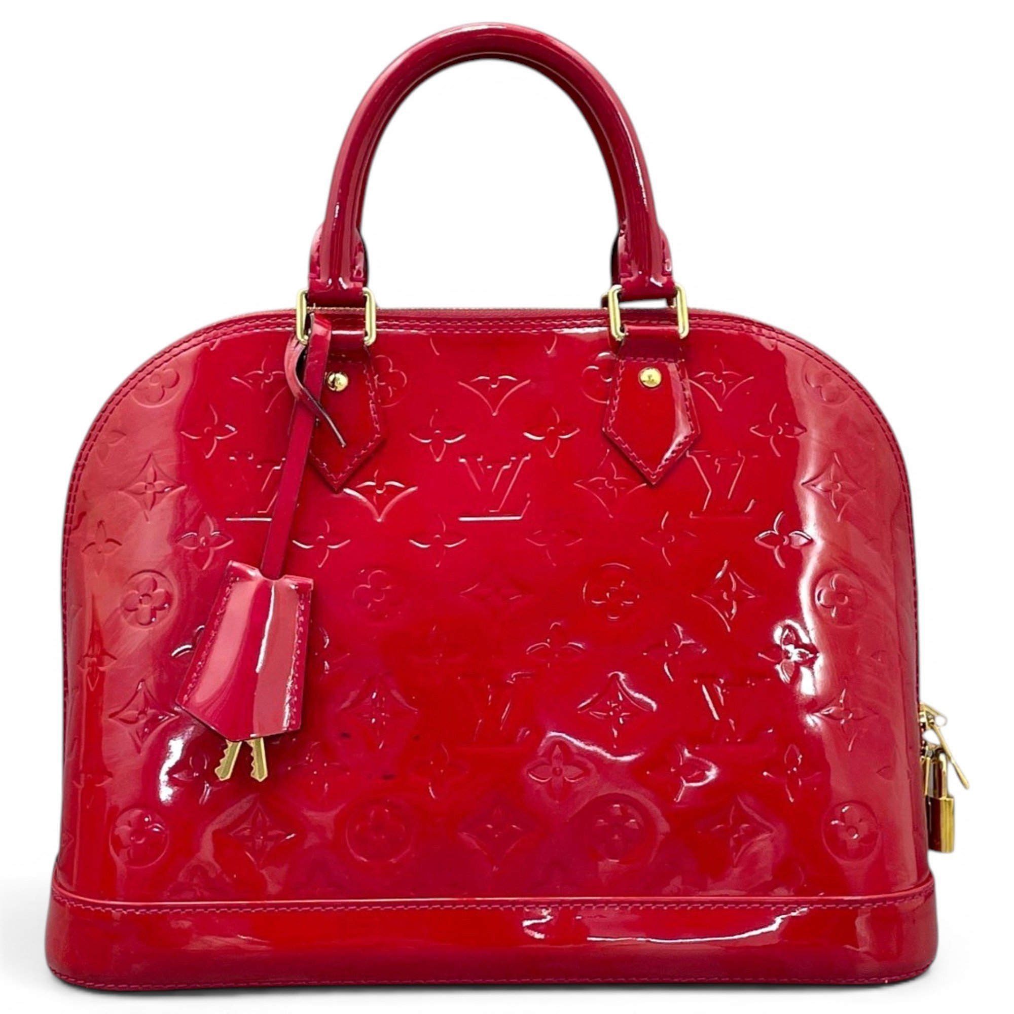 Alma leather handbag
