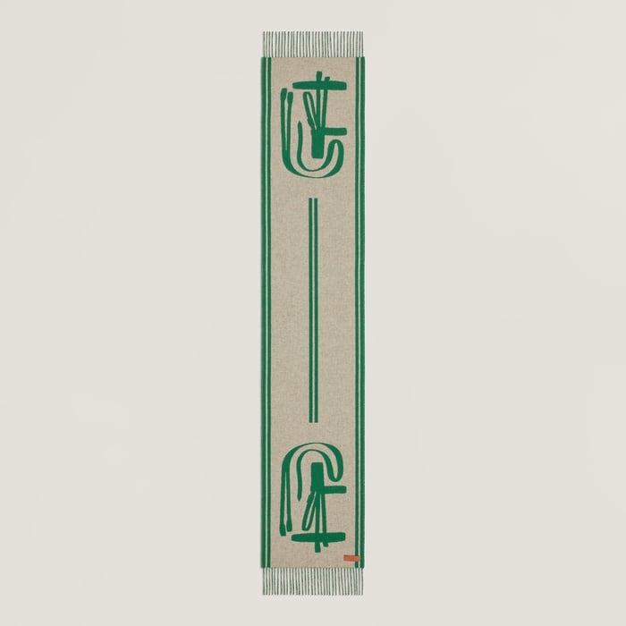Petite Casaque Lettres Equestres Scarf