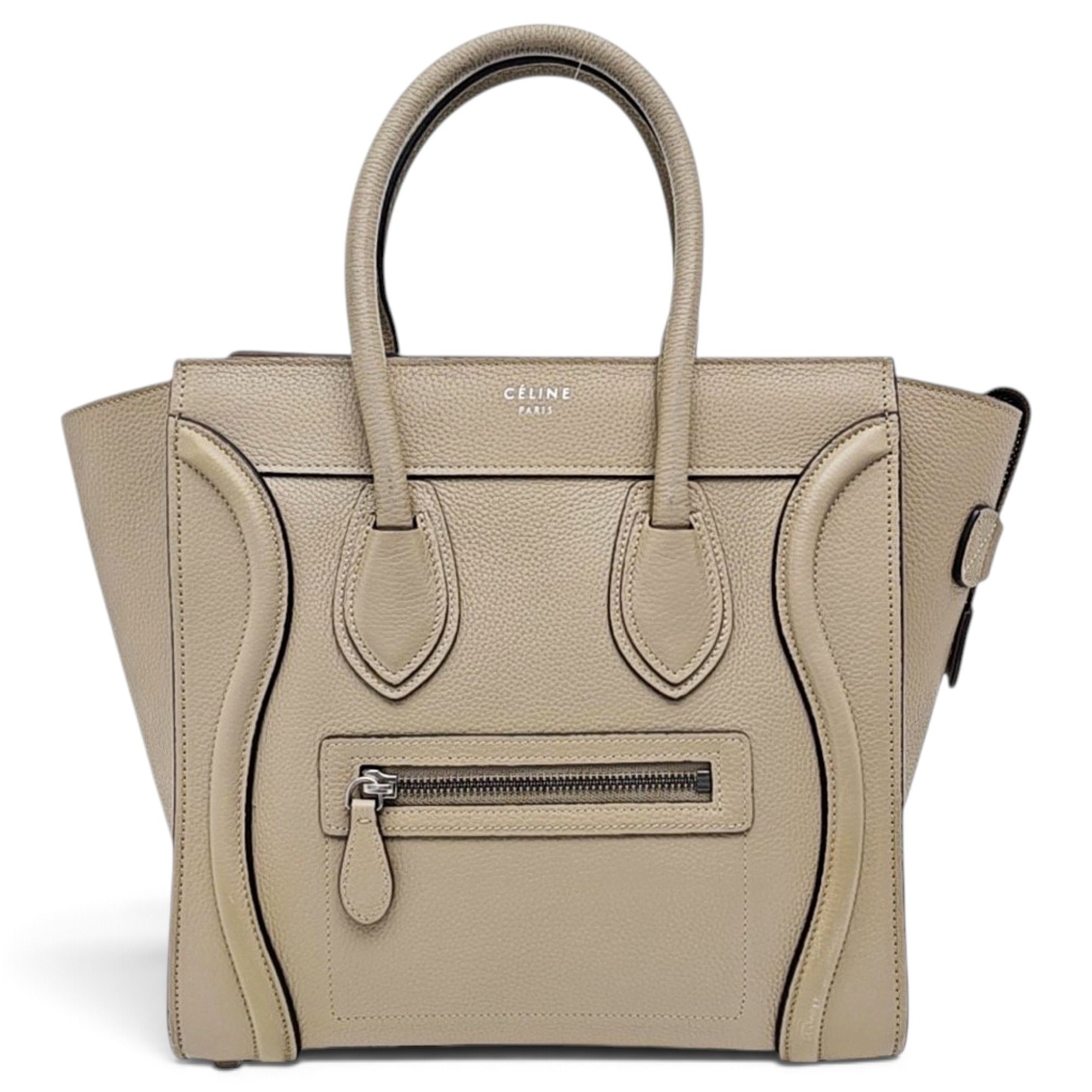 Luggage leather tote
