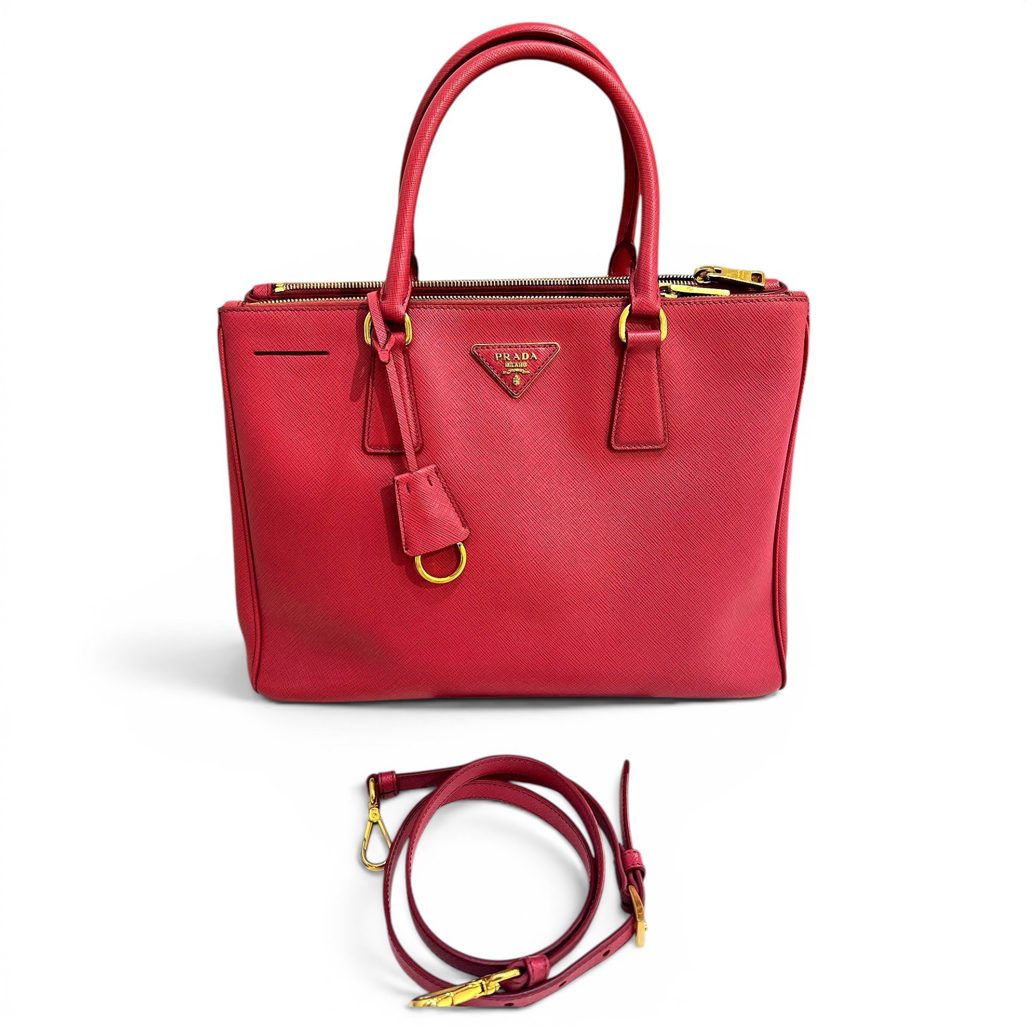 Galleria leather handbag