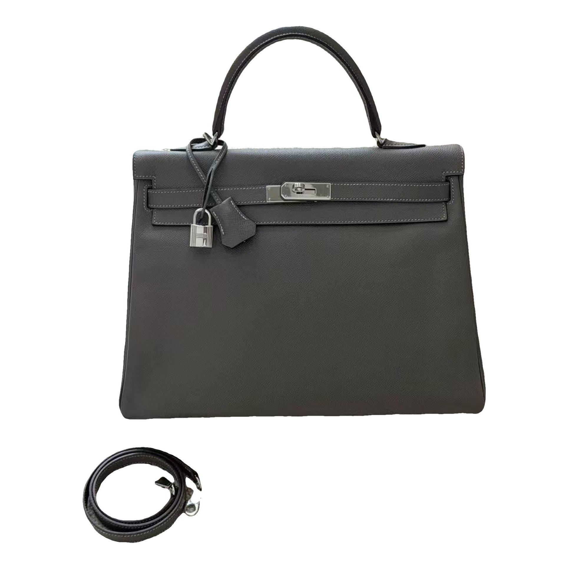 Kelly 35 leather handbag