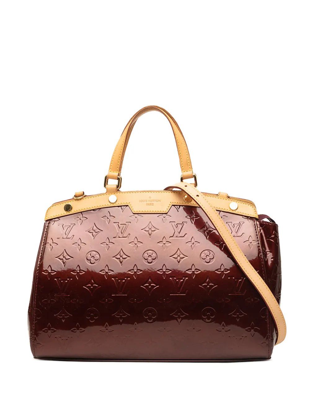 2010 Monogram Vernis Brea MM satchel