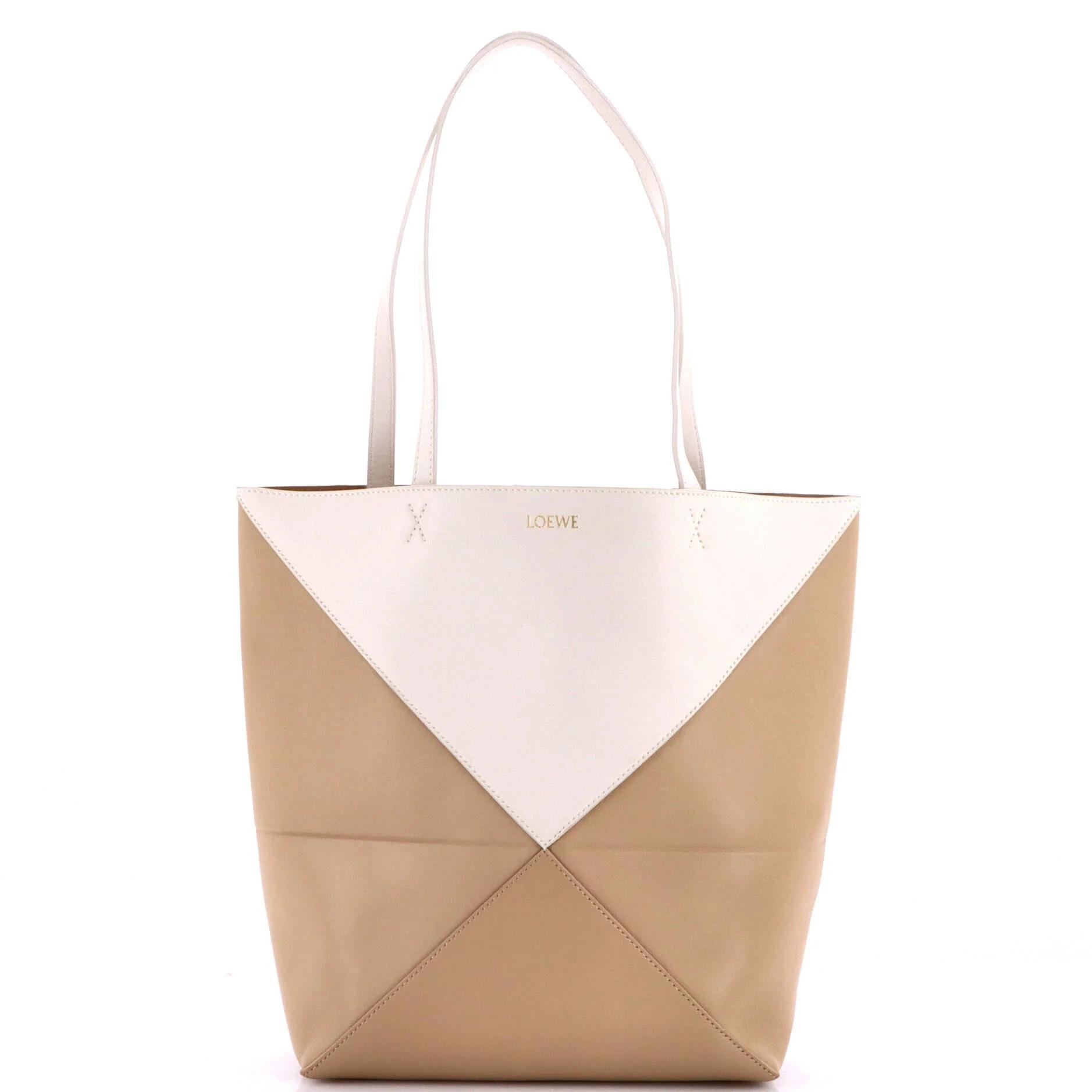 Leather tote