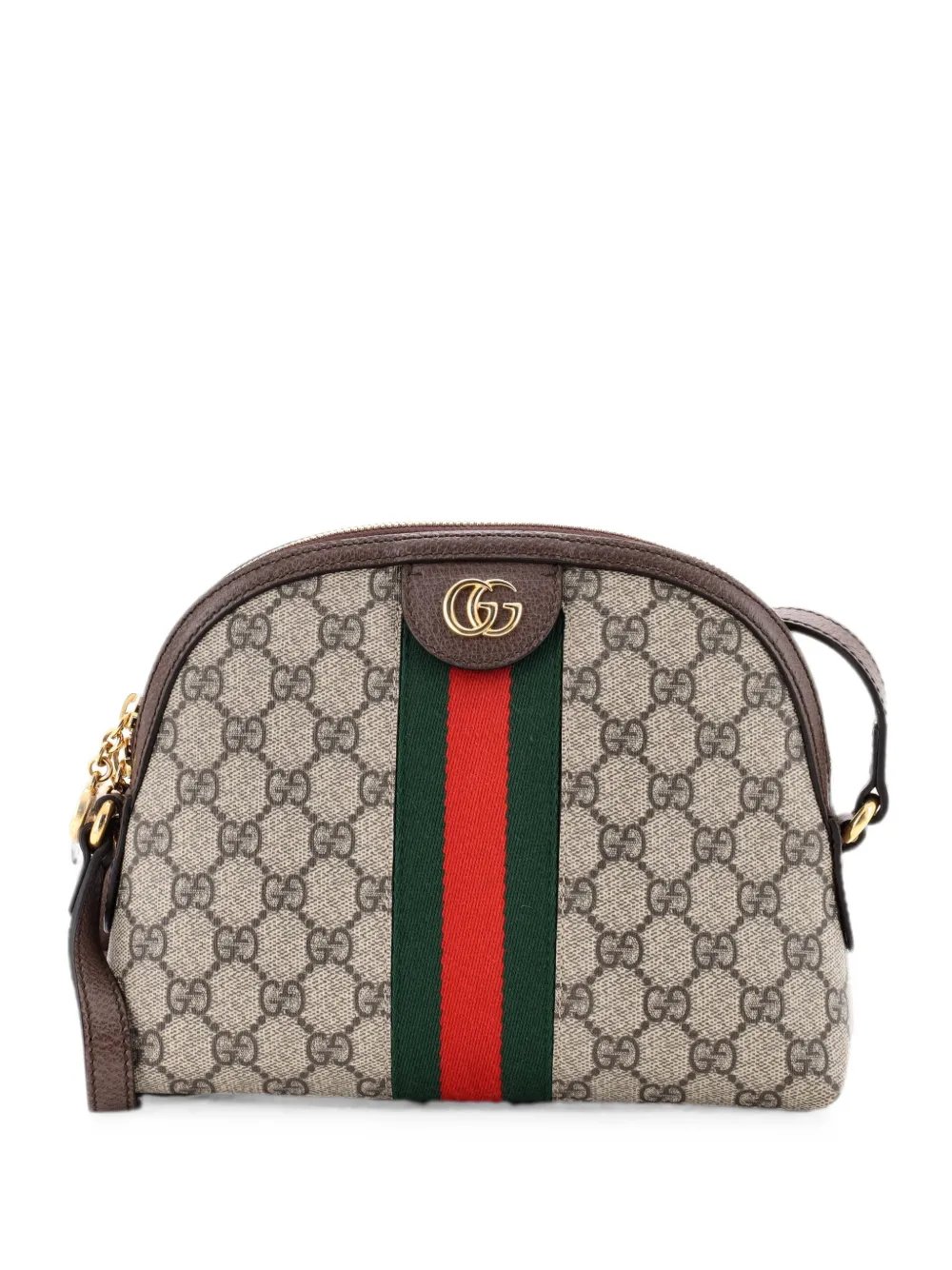 Ophidia Dome GG Coated Canvas Small shoulder bag
