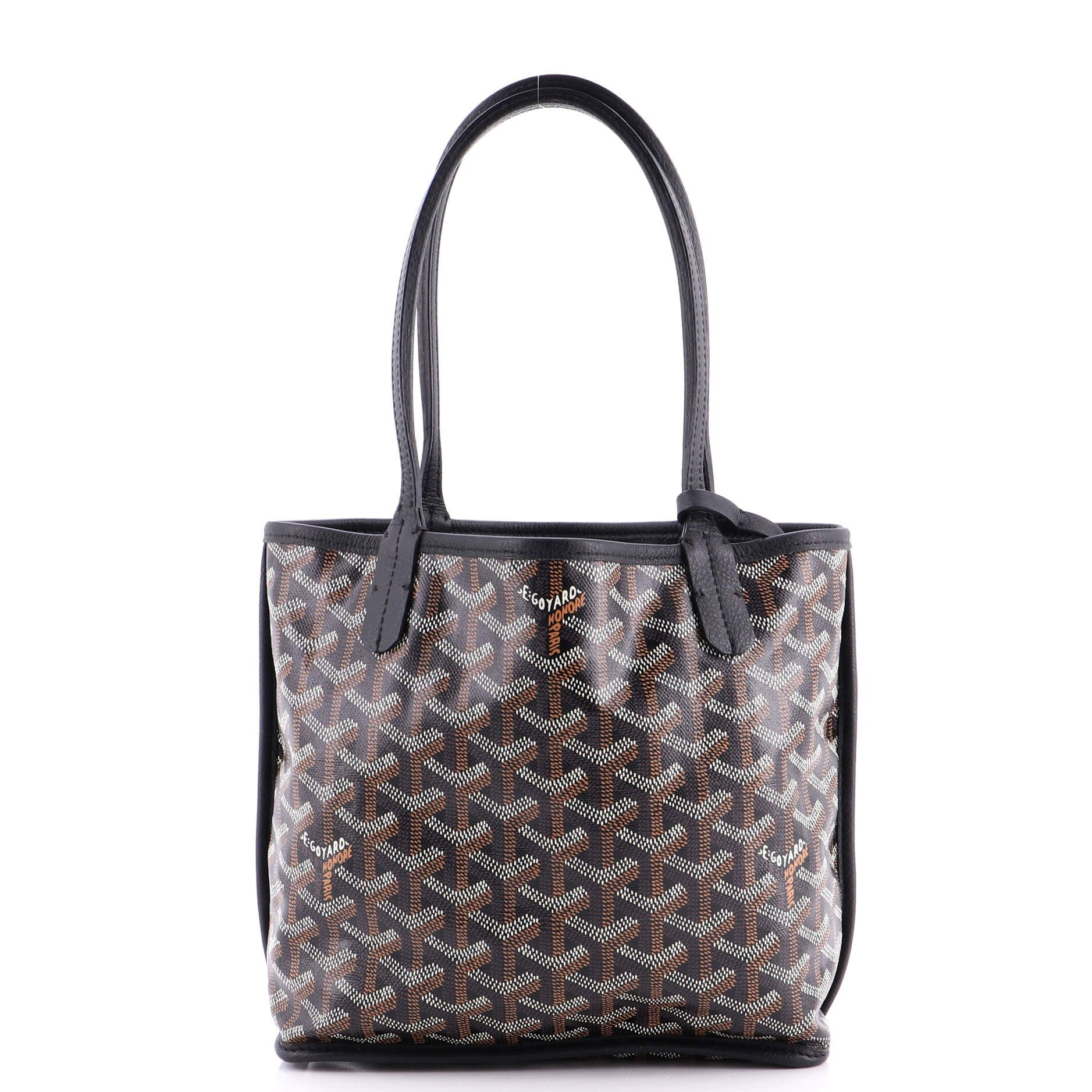 Goyard Anjou Reversible Tote Coated Canvas Mini