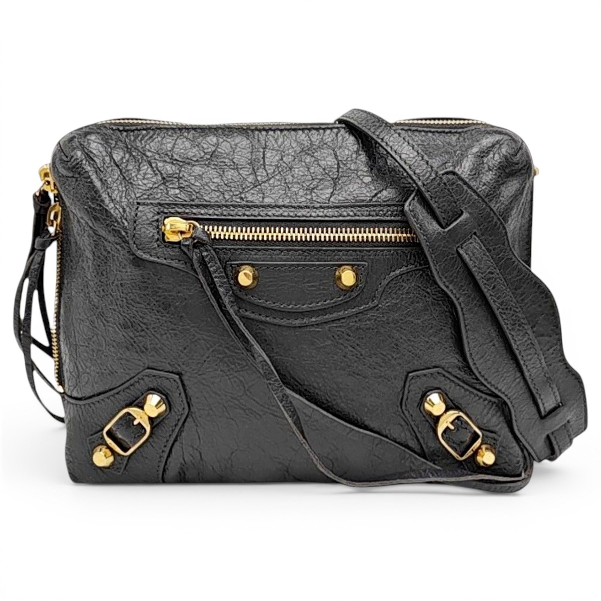 Leather handbag