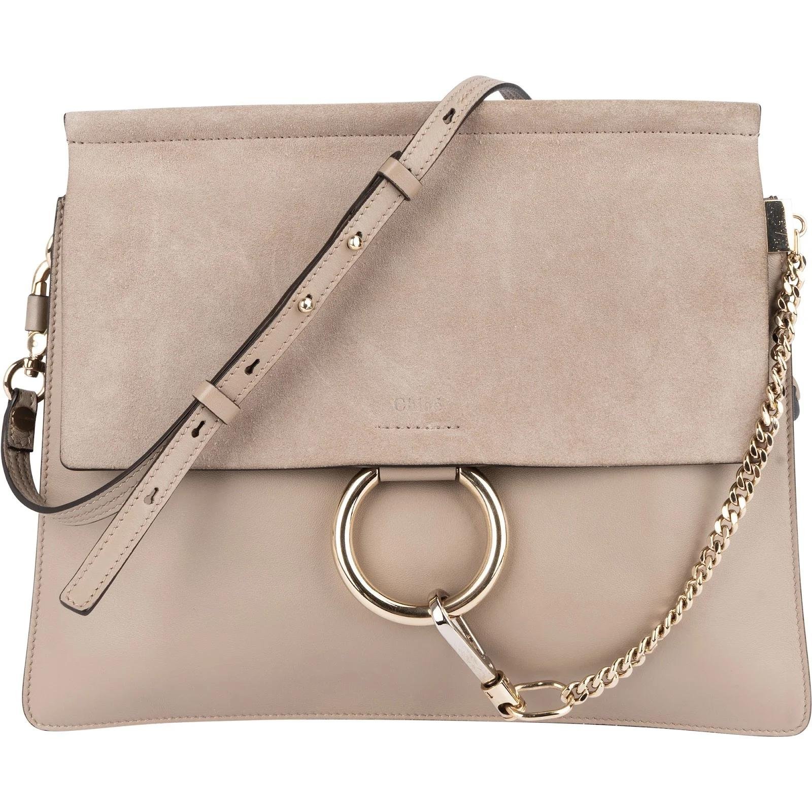 Faye leather crossbody bag