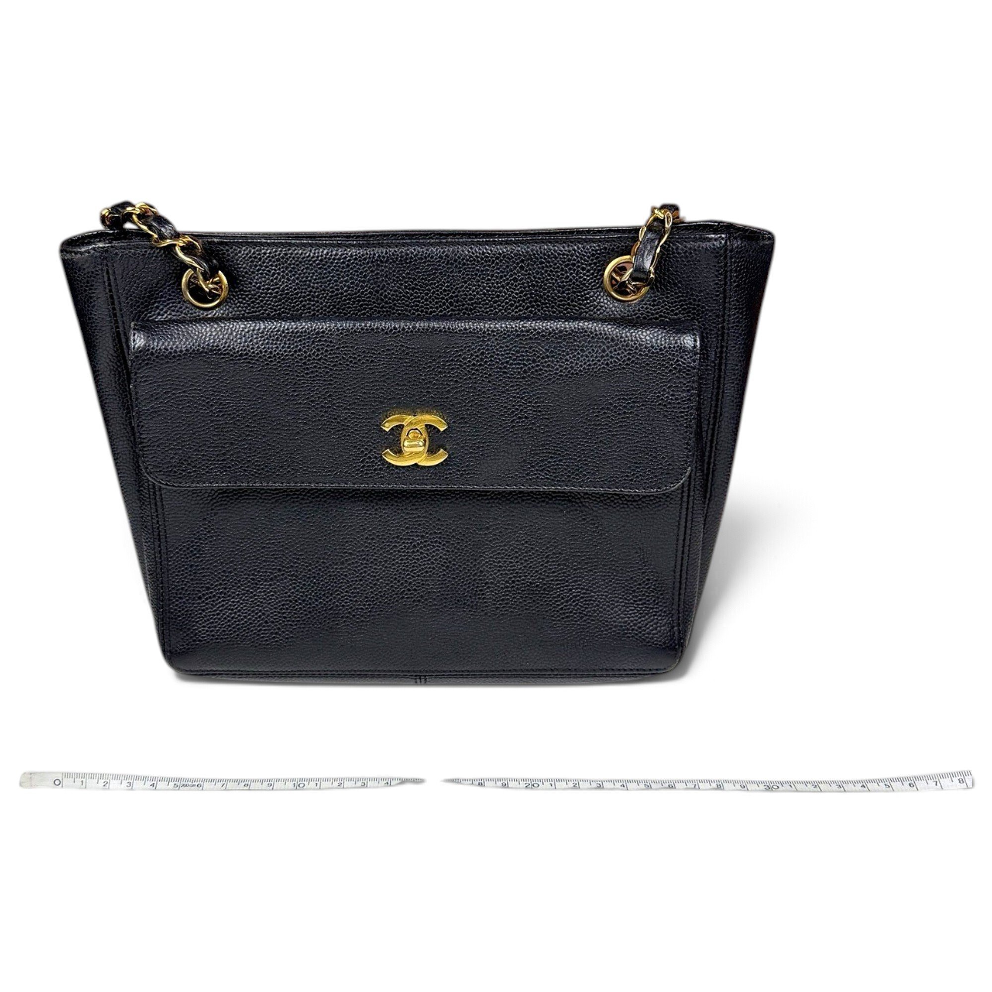 Leather tote