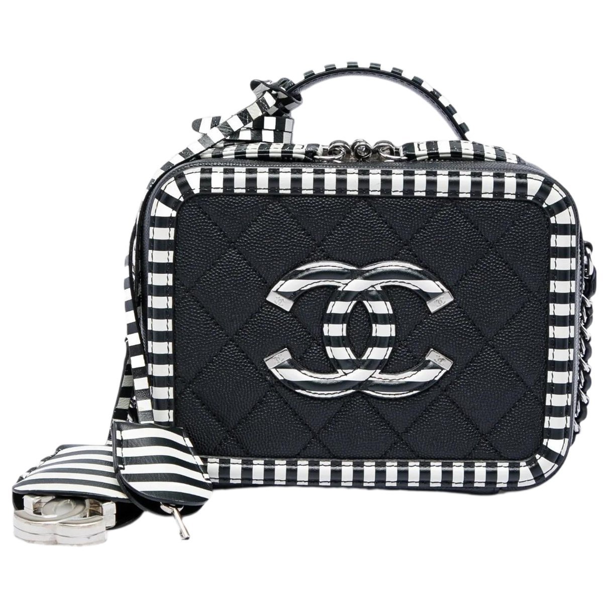CC Filigree leather satchel