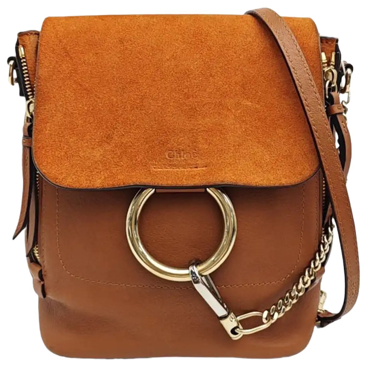 Faye leather handbag