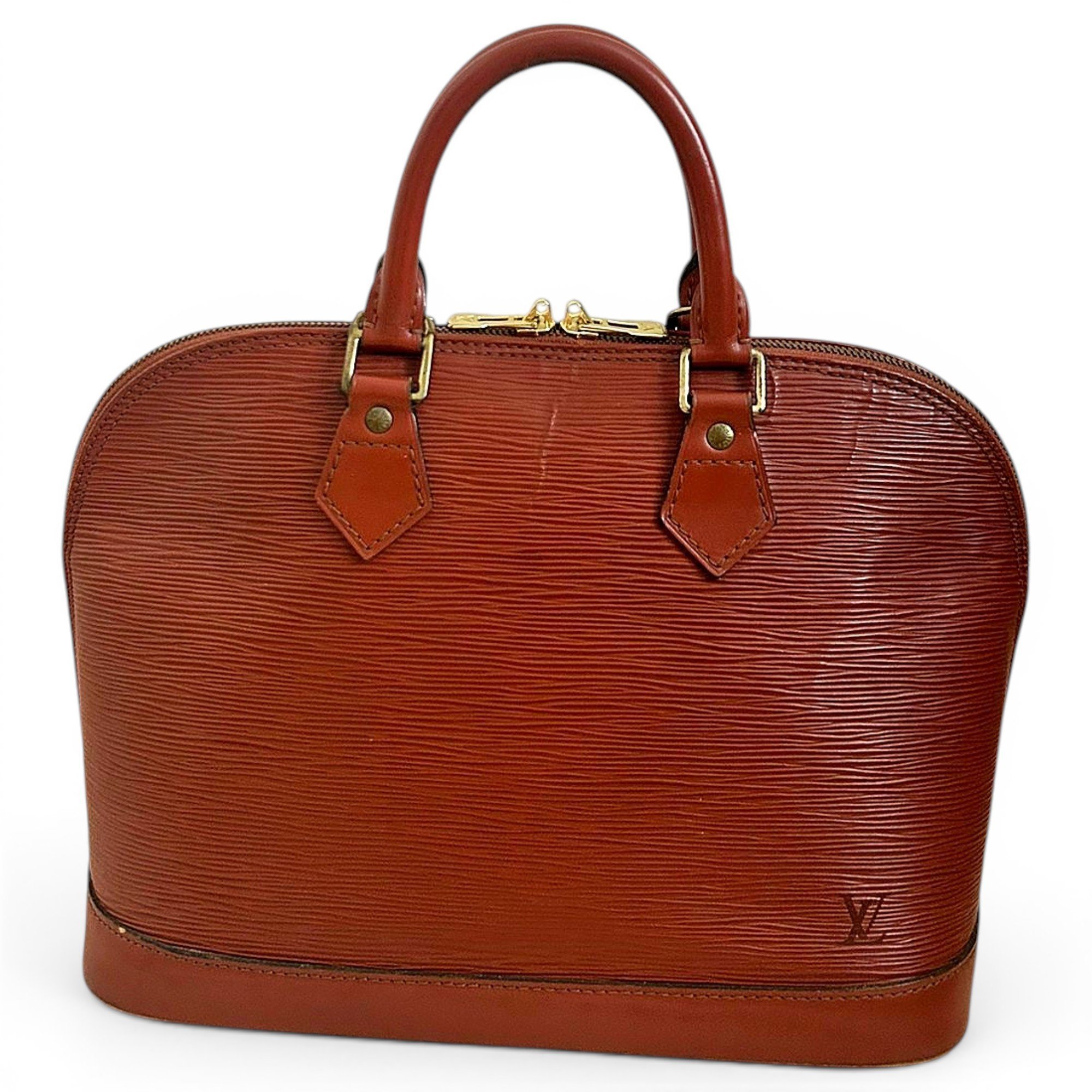 Alma leather handbag
