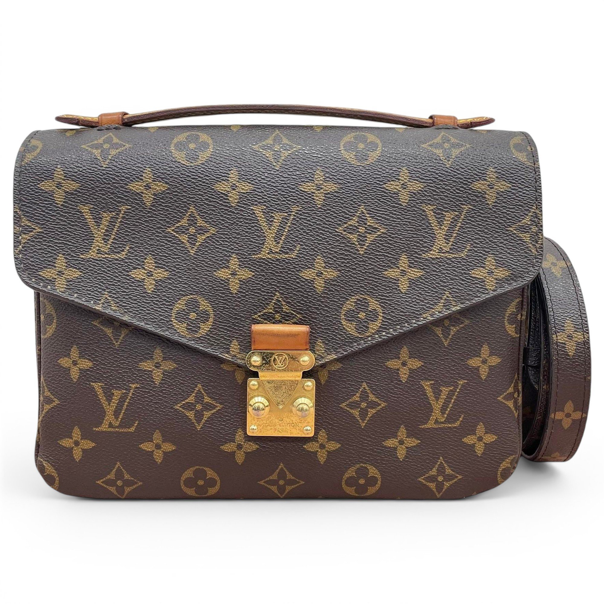 Metis leather handbag