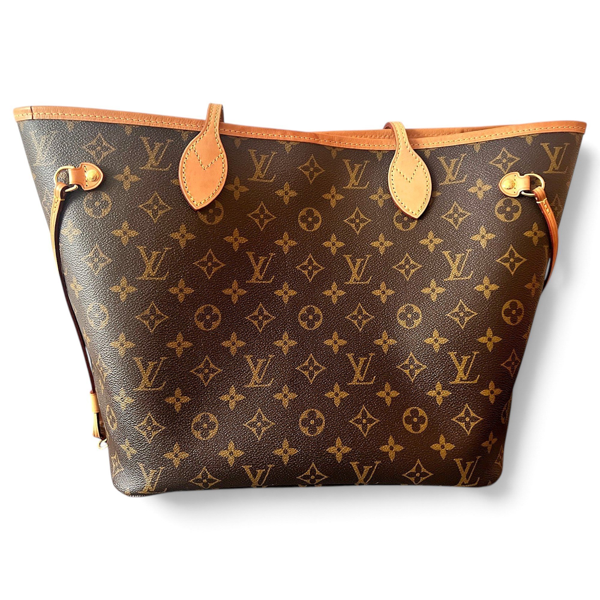 Louis Vuitton Neverfull leather tote