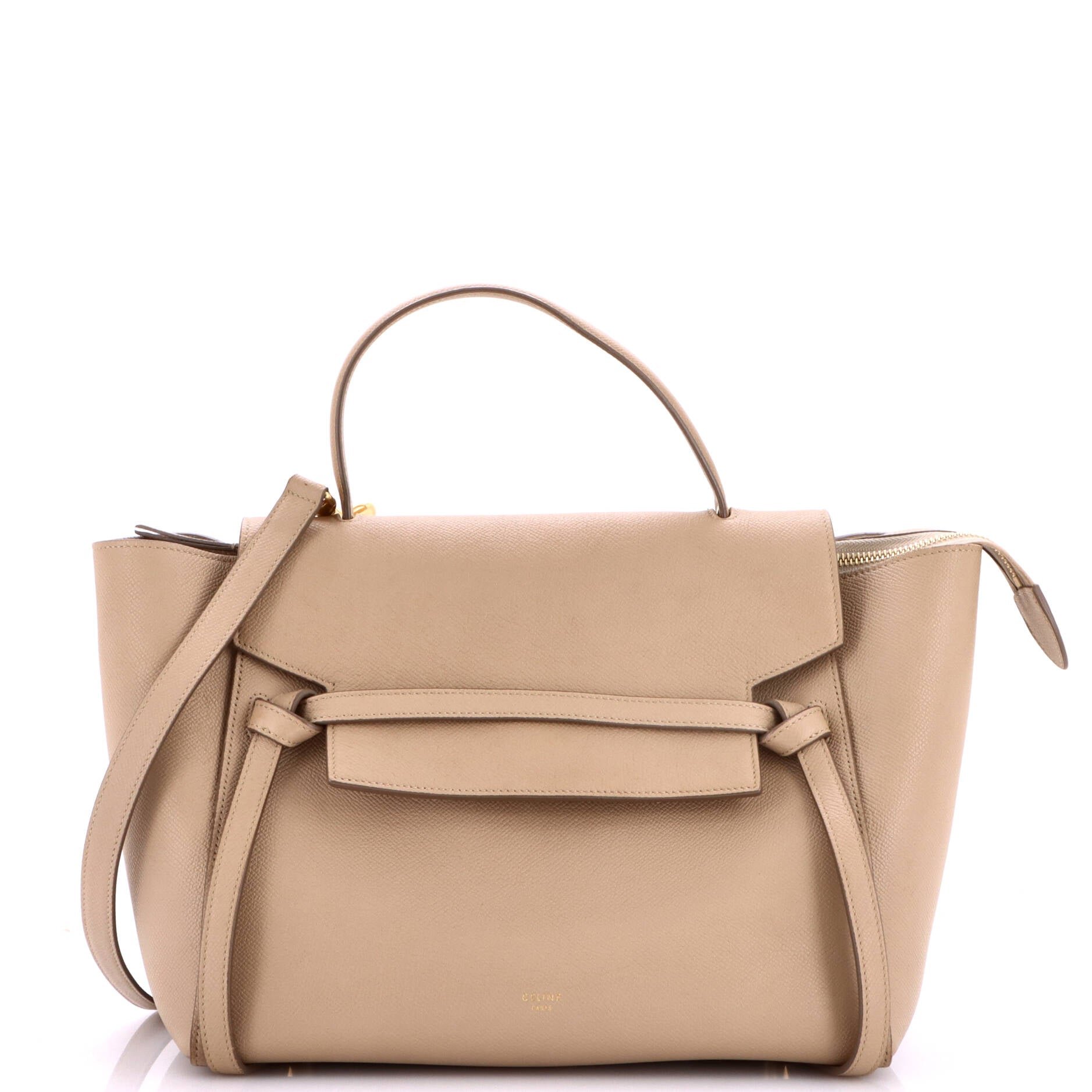 Celine Belt Bag Textured Leather Mini