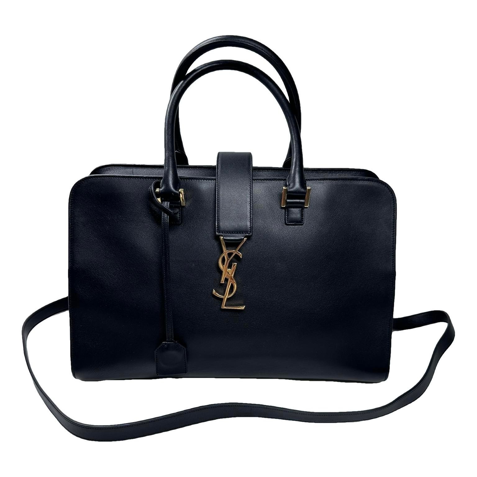 Monogram Cabas leather tote