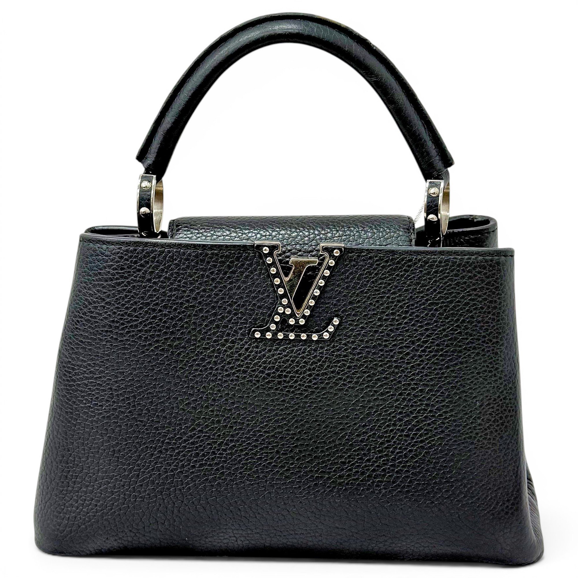 Capucines leather handbag