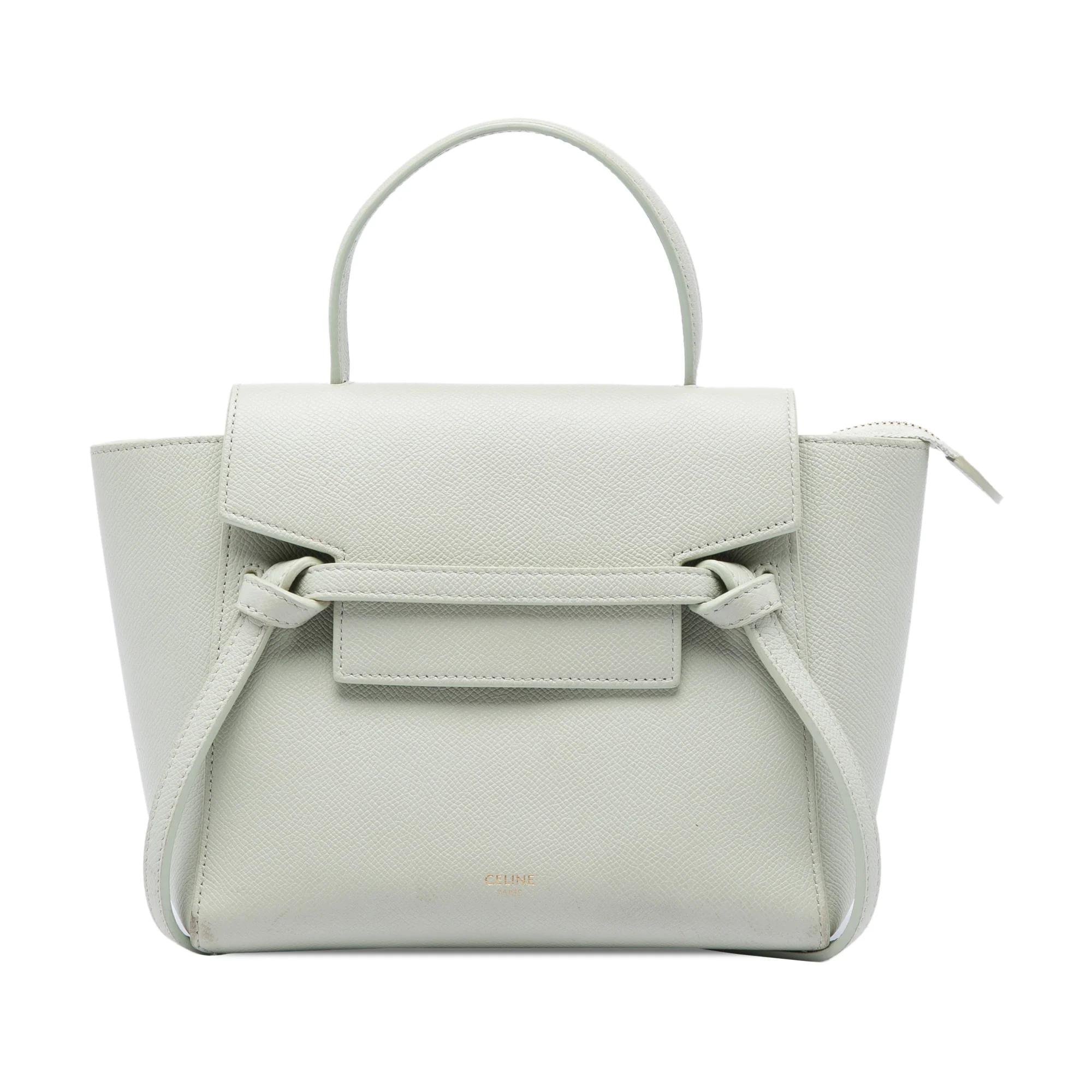 Belt pony-style calfskin handbag
