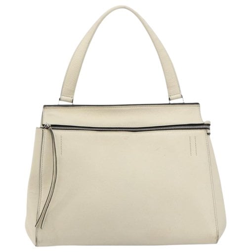 Edge leather handbag