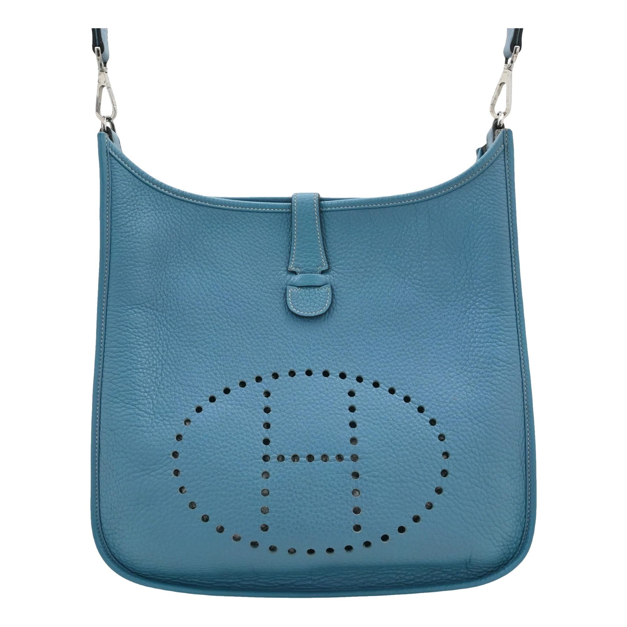Mini Evelyne leather handbag