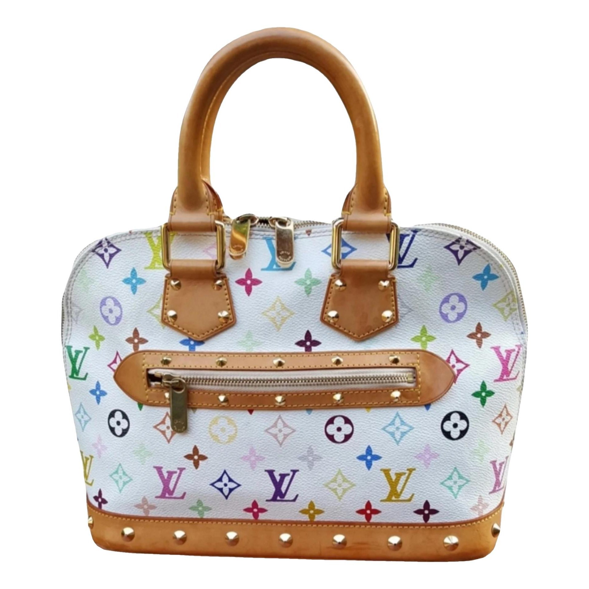 Alma leather handbag