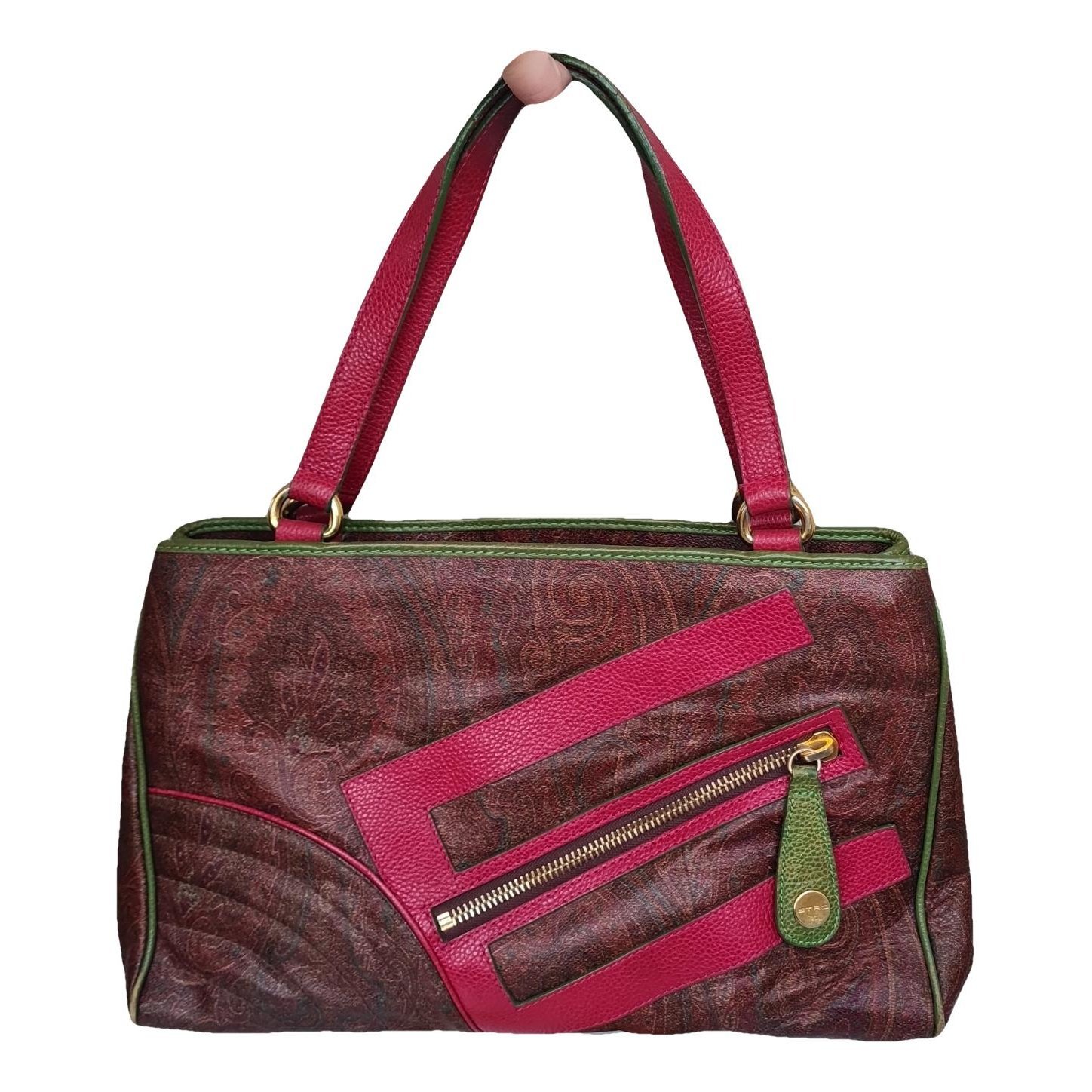 Leather handbag