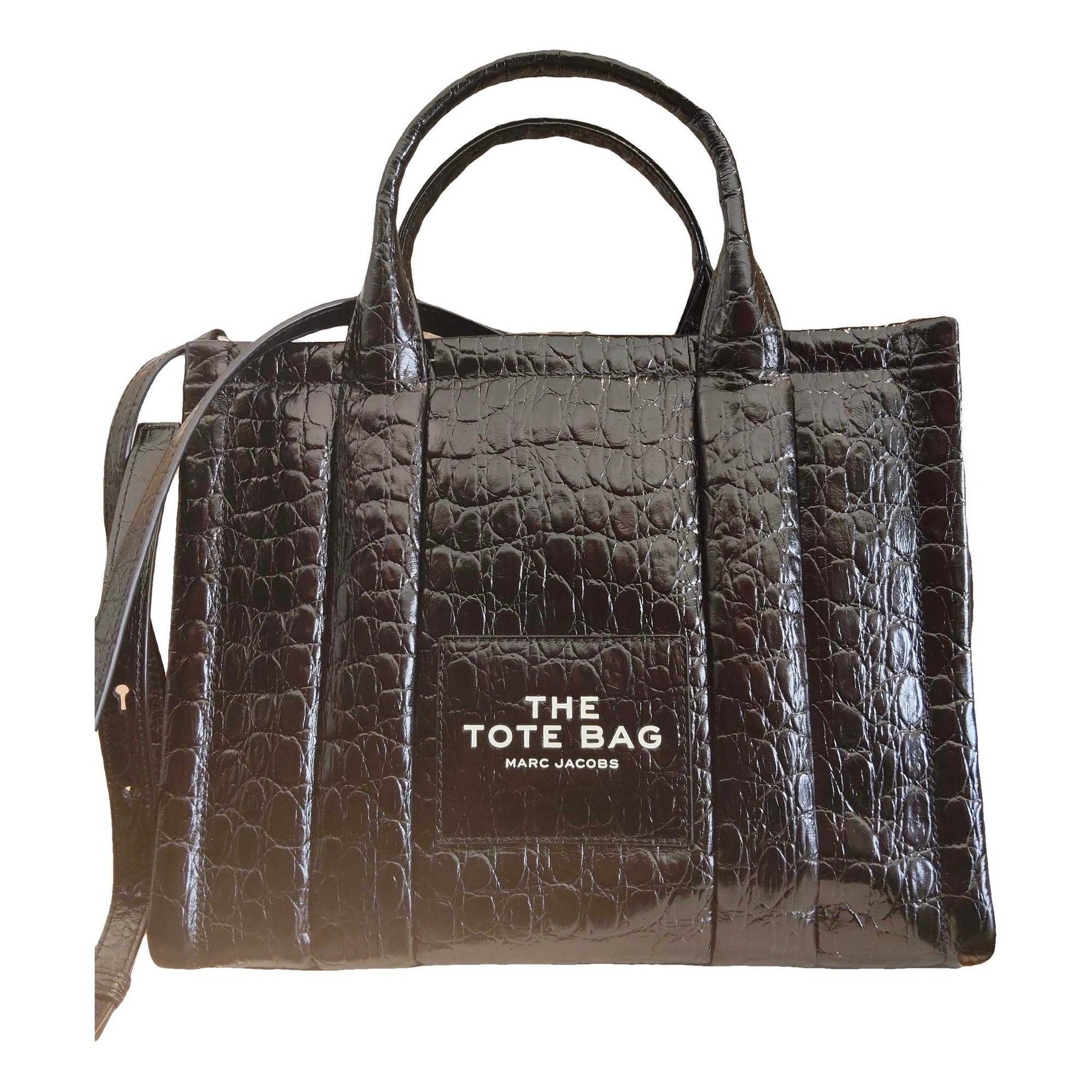 Leather tote