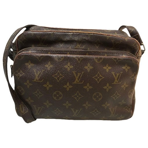 Nile leather crossbody bag